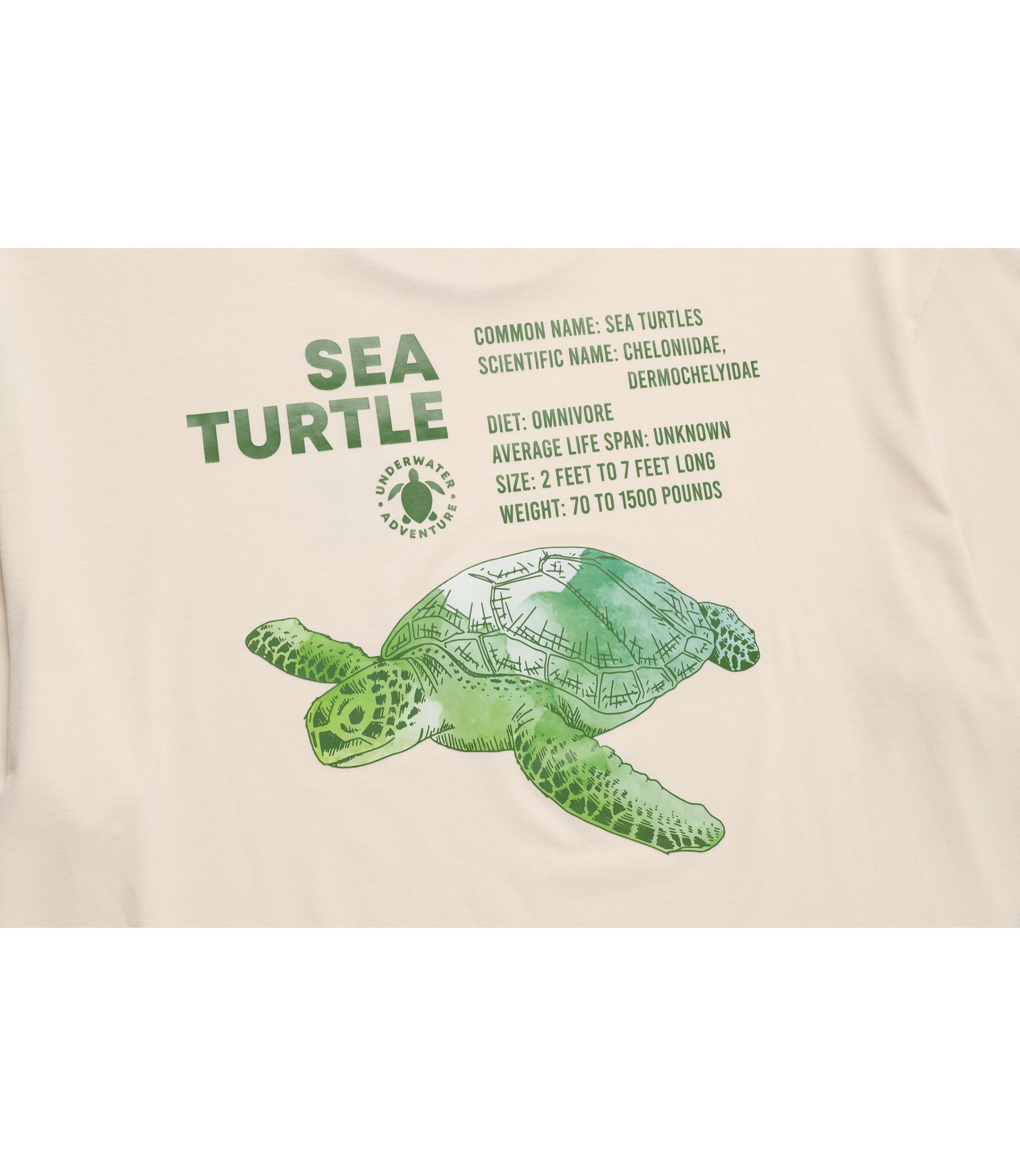 Unisex Drysil Graphic Short Sleeve Tee<br>L/BEIGE