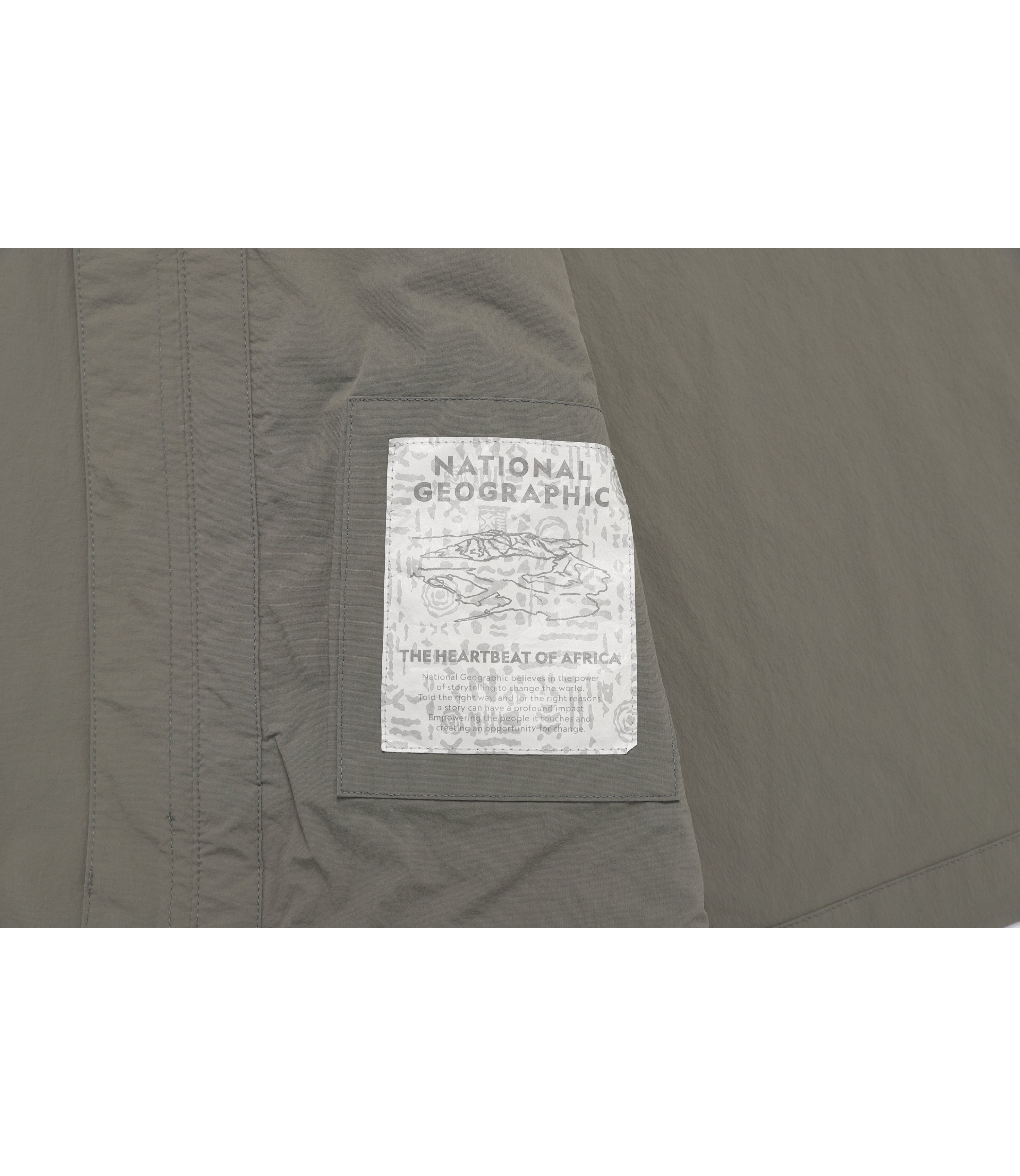 Unisex ADELIE Stretch Full Zip-Up Hooded Jumper<br>G/KHAKI