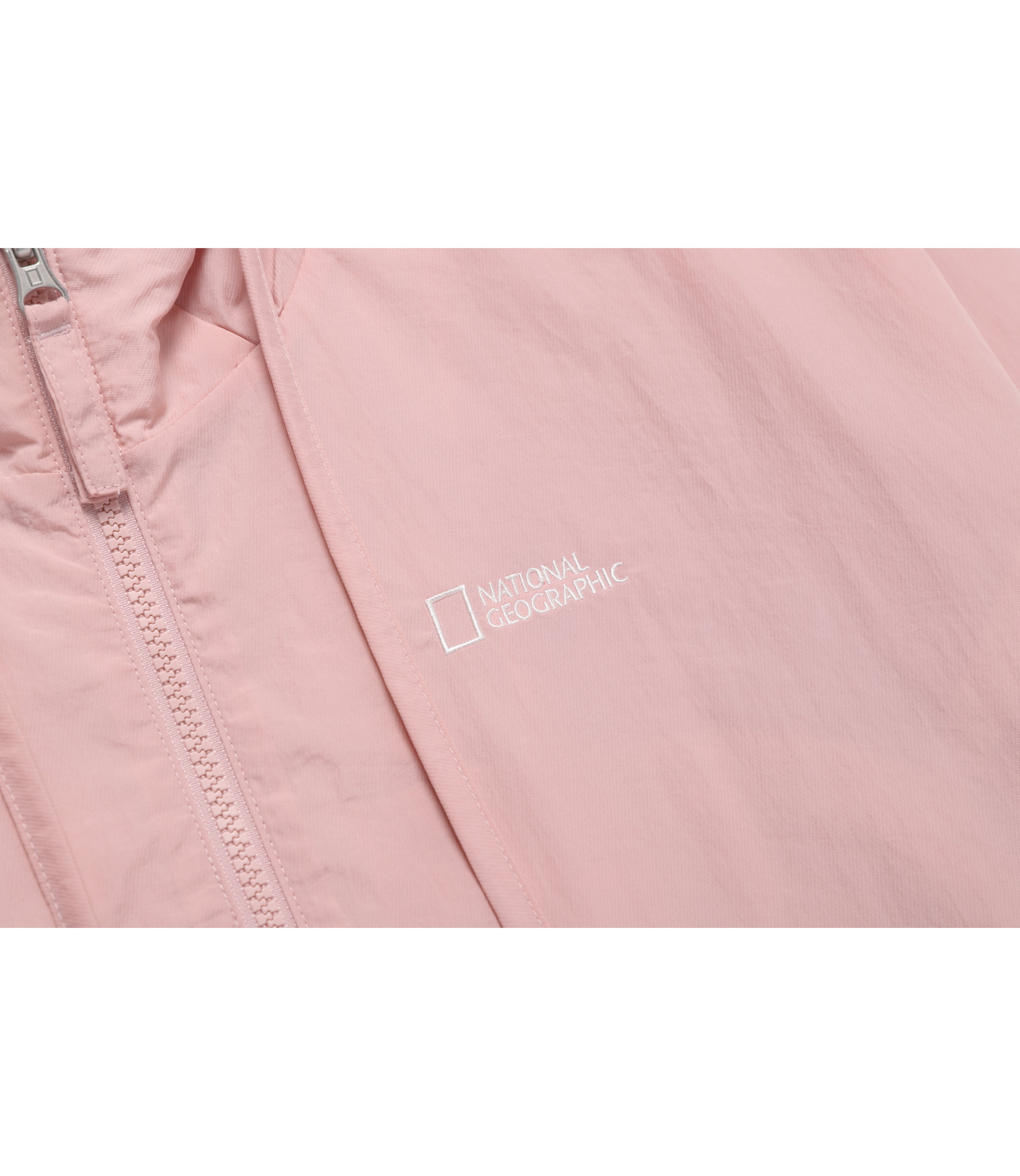 Women's ORCA Taslan Hooded Jumper<br>SILVER PINK