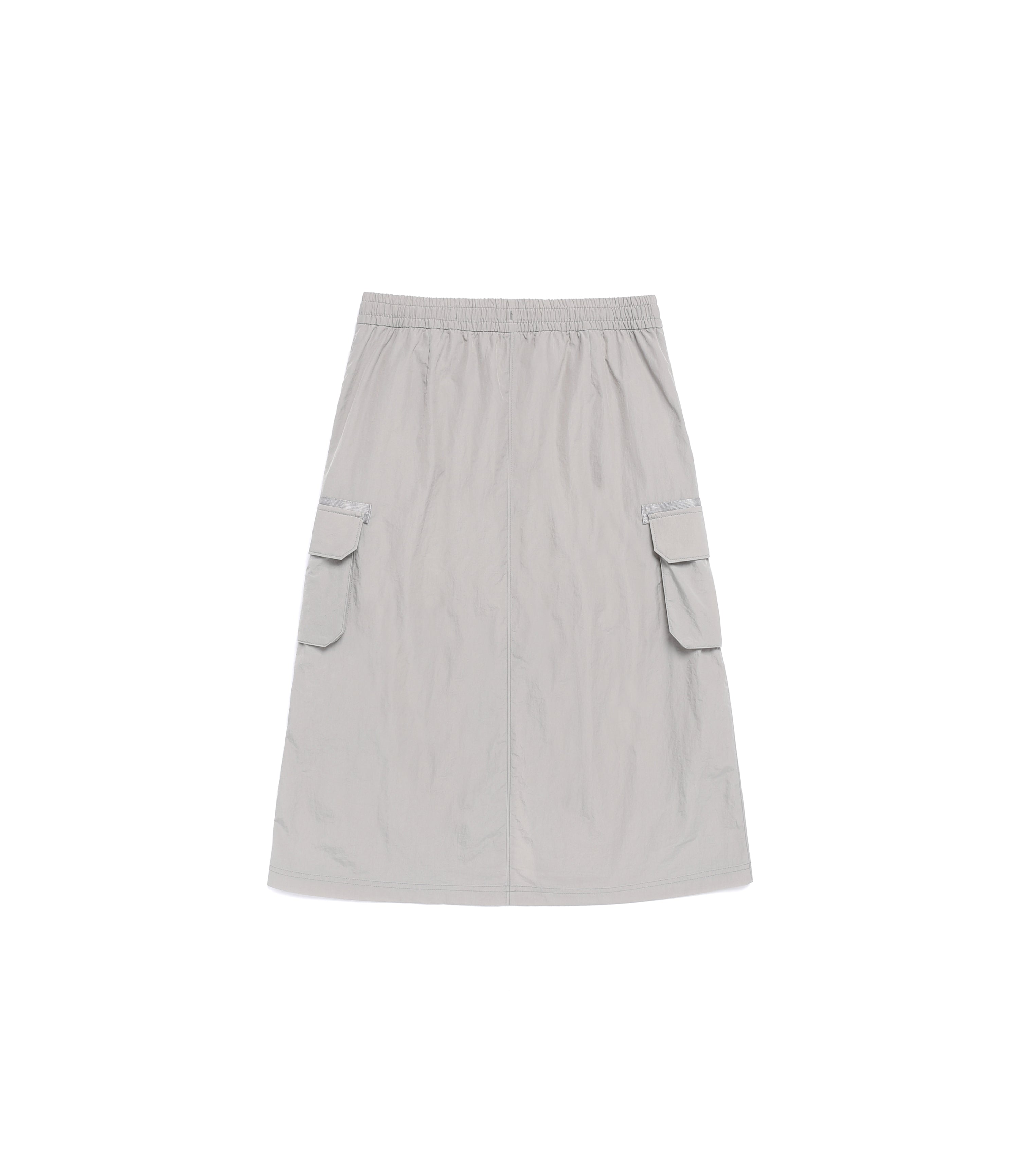 Women's ORCA Taslan A-Line Cargo Skirt<br>L/GREY