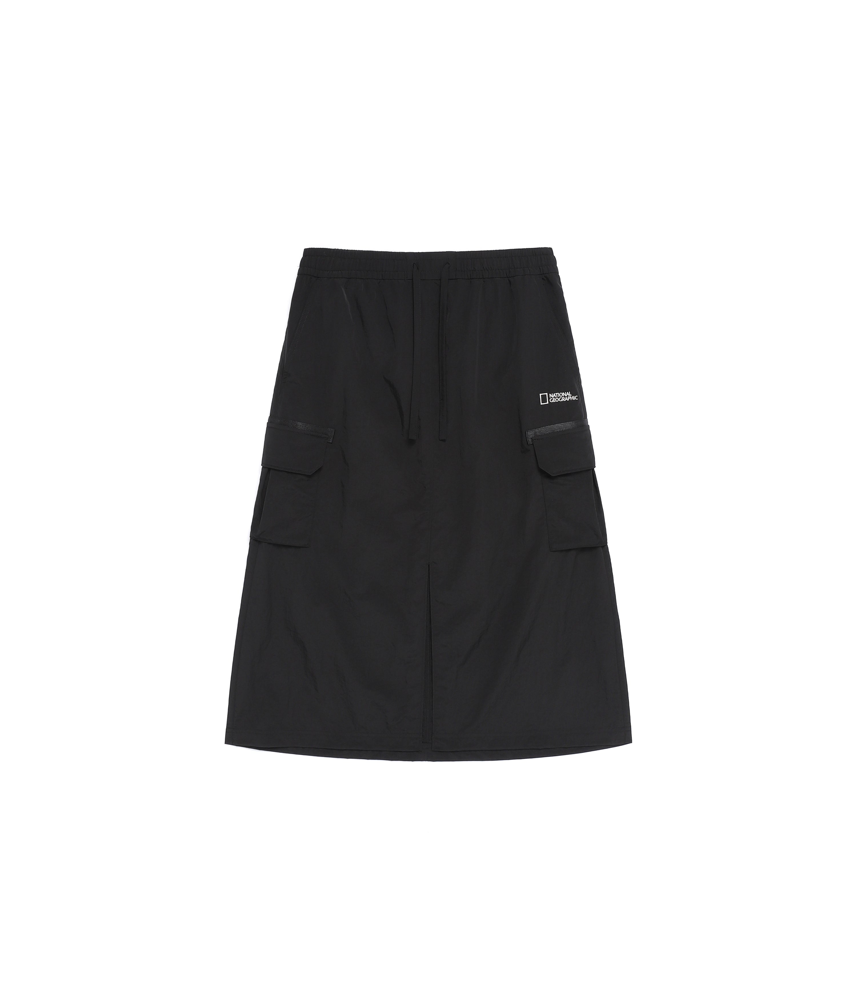 Women's ORCA Taslan A-Line Cargo Skirt<br>BLACK