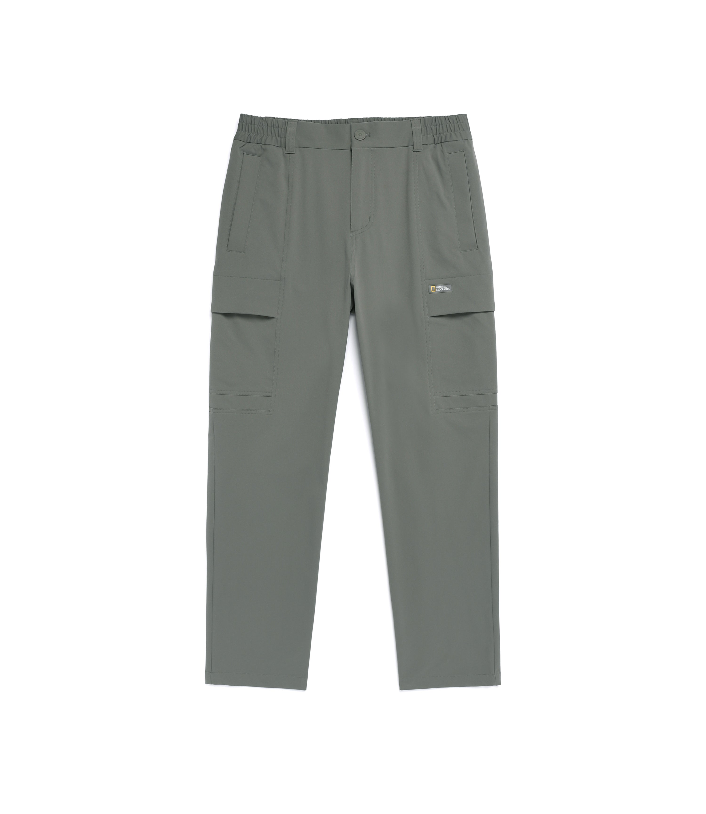 Men's TANU Basic Fit Straight Pants<br>G/KHAKI