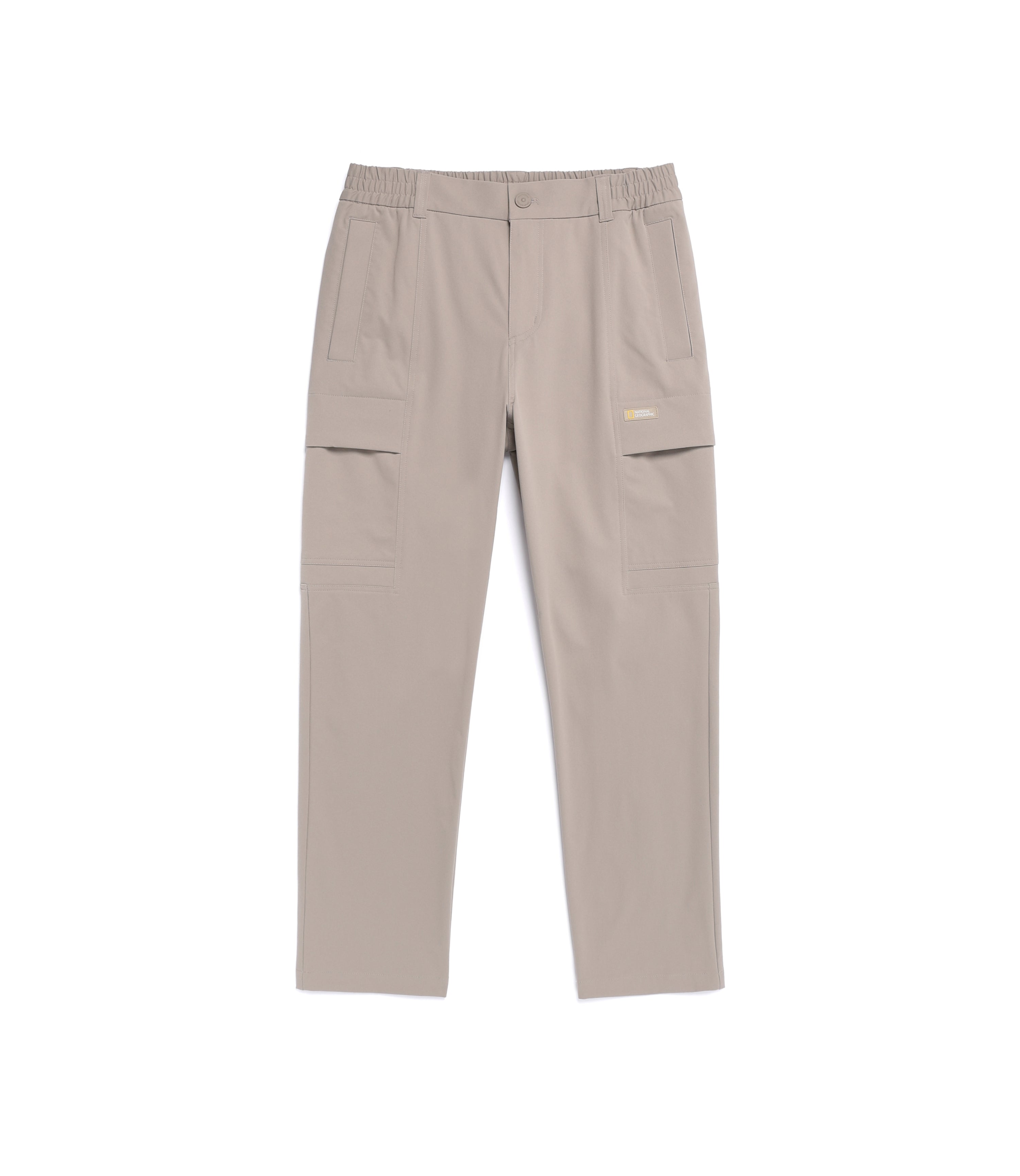 Men's TANU Basic Fit Straight Pants<br>OAK BEIGE