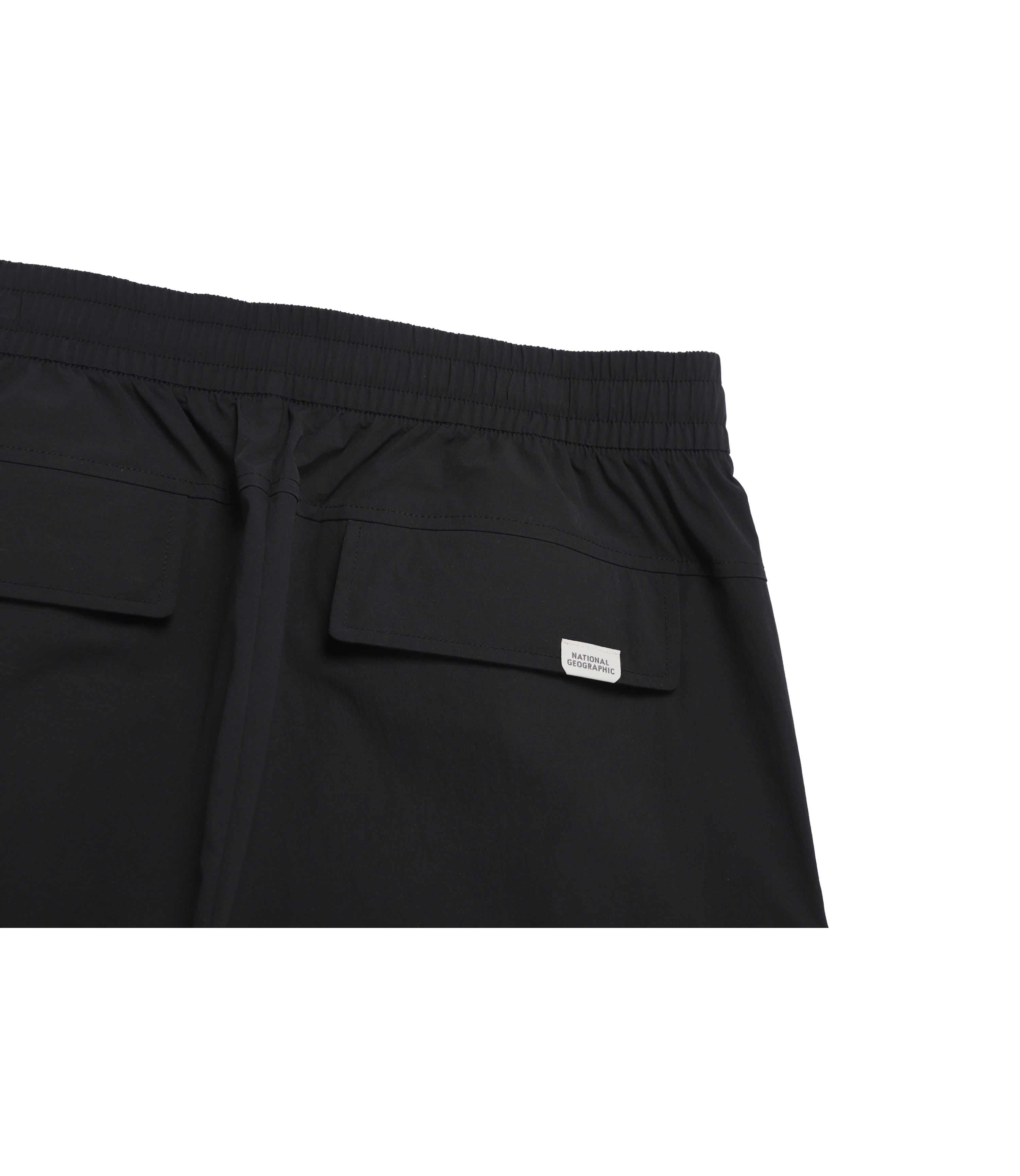 Unisex Freeze Stretch Knee-Length Cargo Shorts<br>BLACK