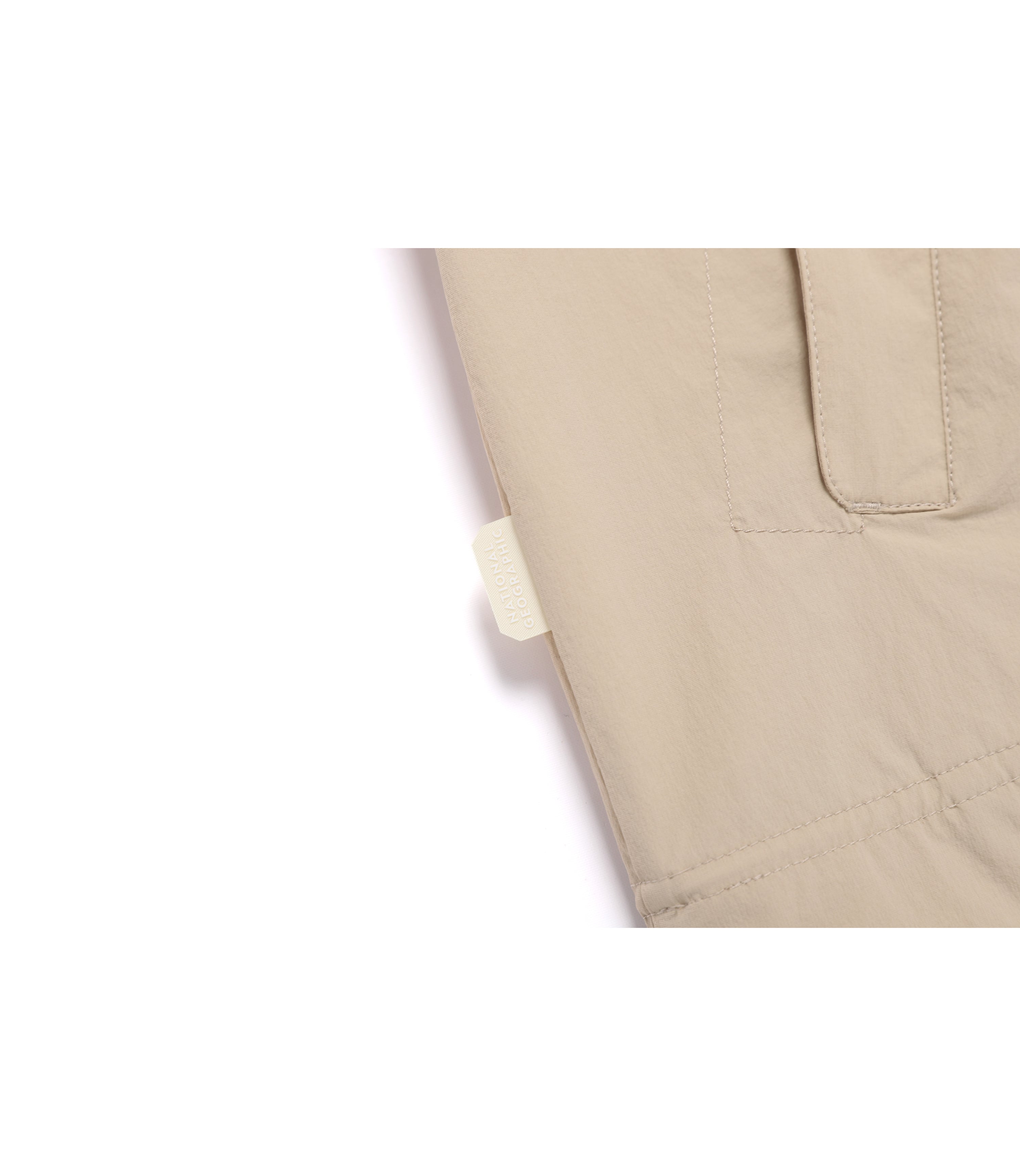 Women's Freeze Stretch Stand Neck Short Sleeve Full Zip-Up<br>L/BEIGE