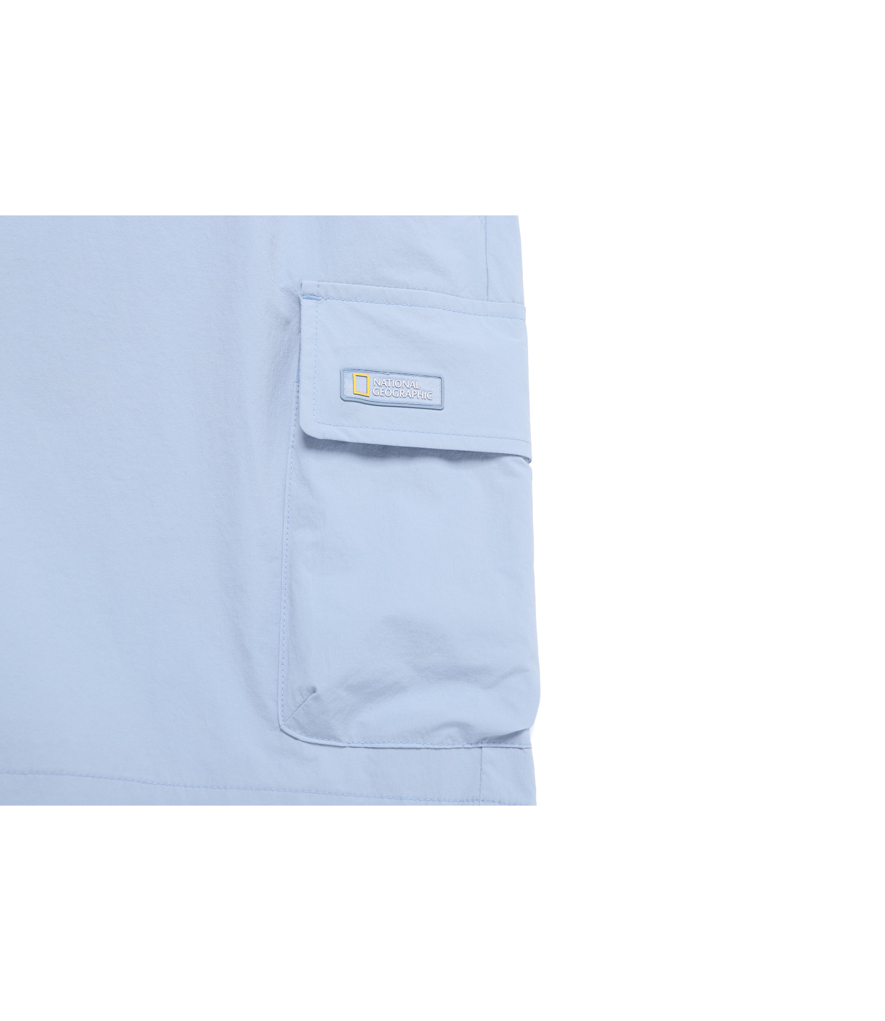 Unisex Freeze Stretch Knee-Length Cargo Shorts<br>STORM BLUE