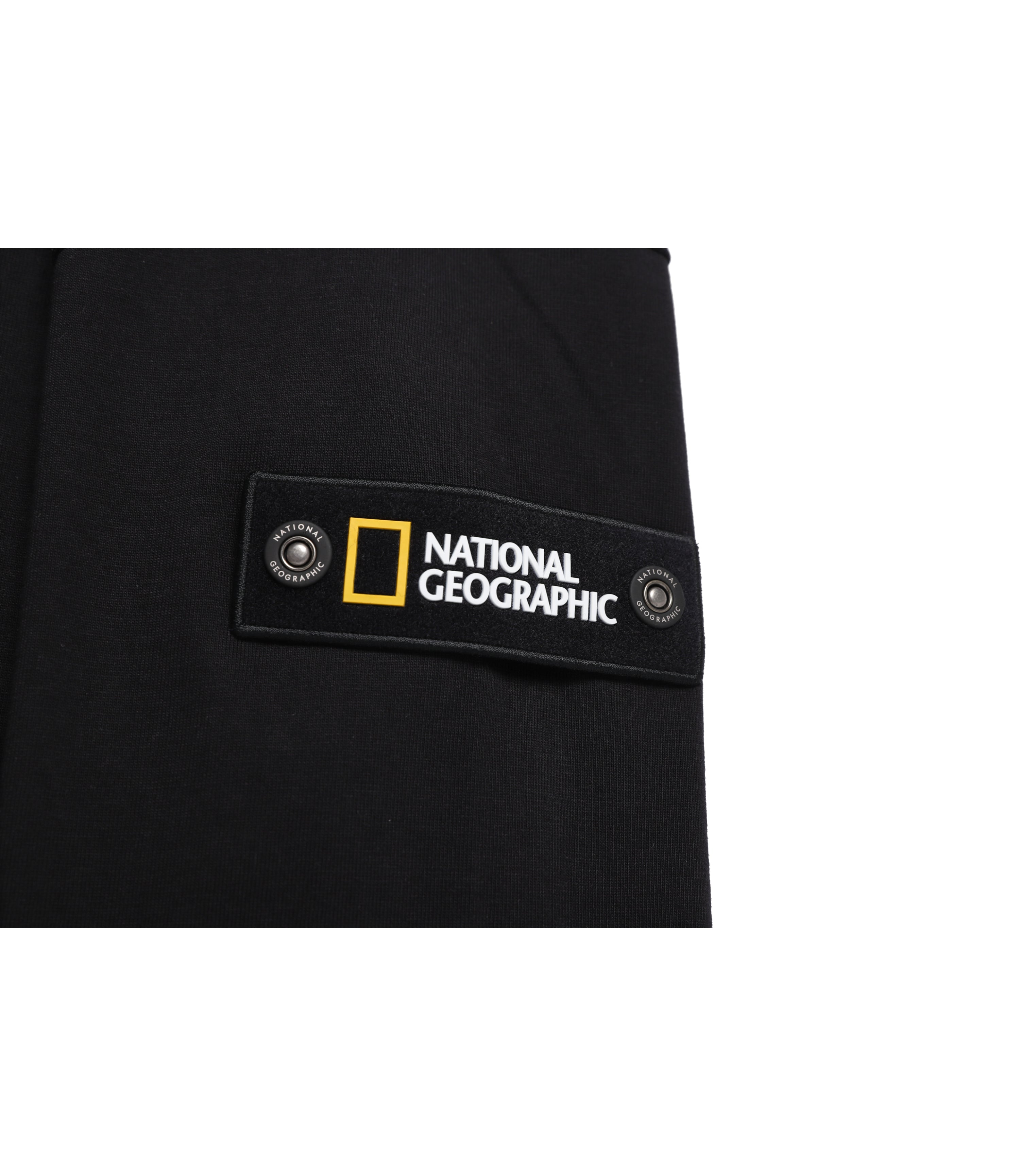 Unisex Semi-Over Fit Long Sleeve Tee<br>BLACK