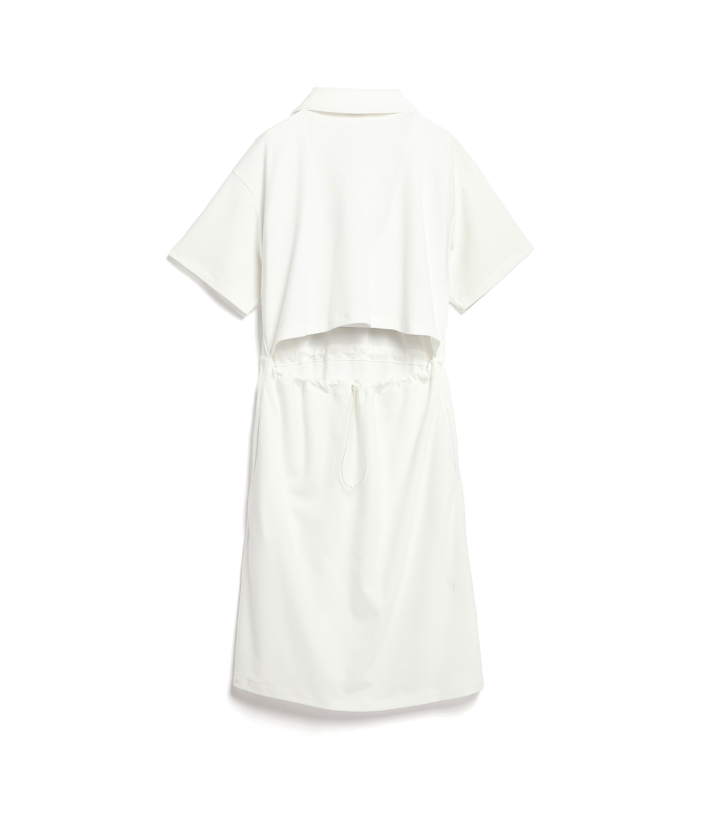 Women's Short Sleeve Beach One Piece<br>IVORY