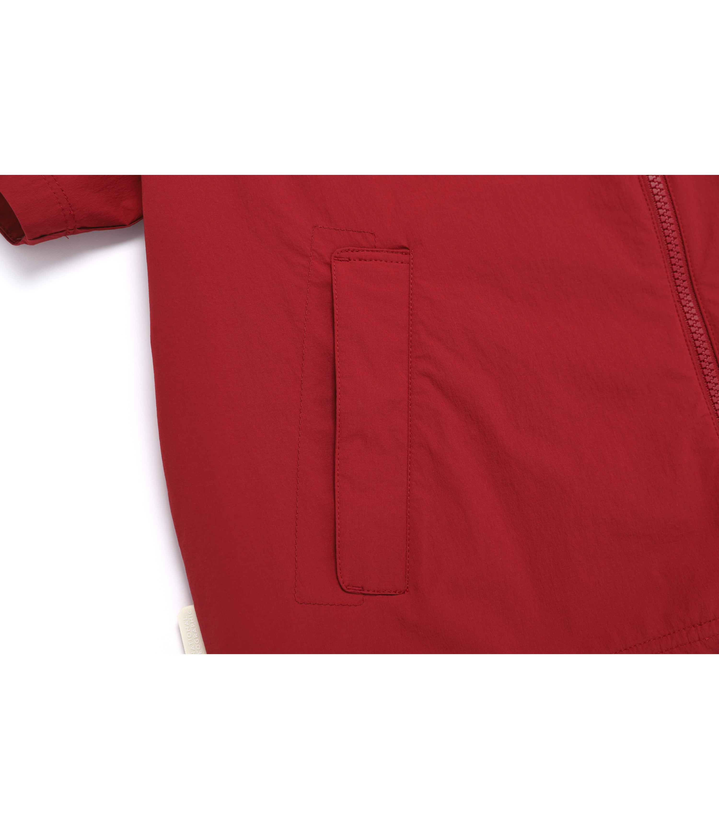 Women's Freeze Stretch Stand Neck Short Sleeve Full Zip-Up<br>DEEP ROSE