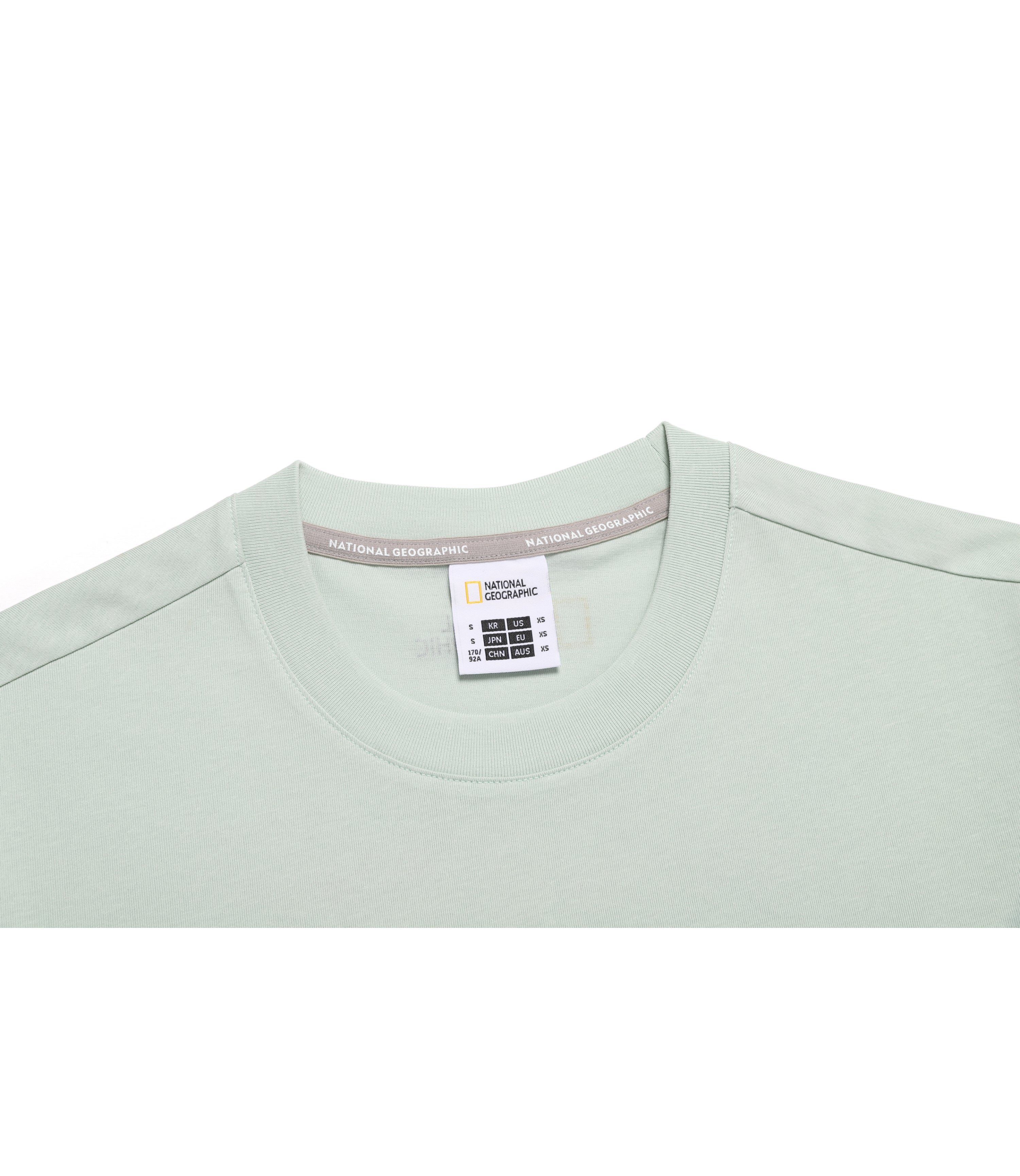 Unisex OVIS Wanderer Semi Over Fit Short Sleeve Tee<br>MINT