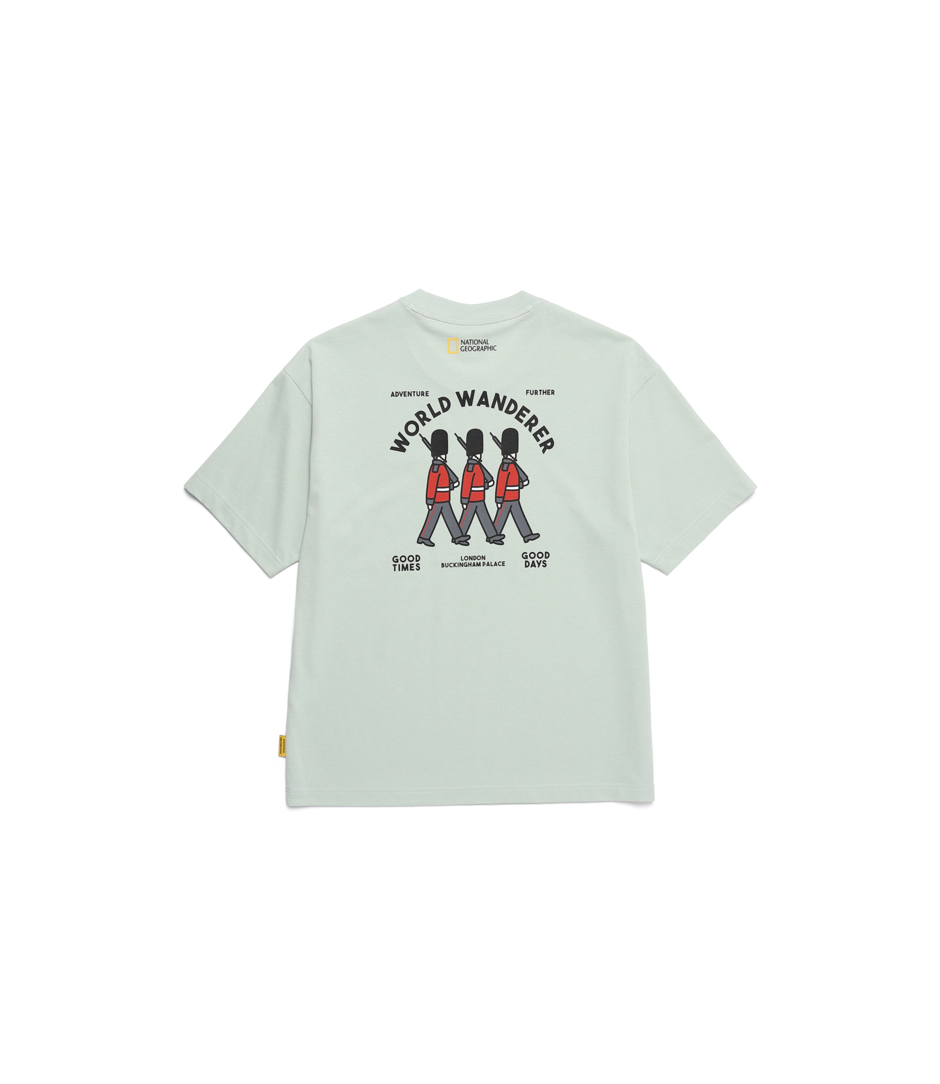 Unisex OVIS Wanderer Semi Over Fit Short Sleeve Tee<br>MINT