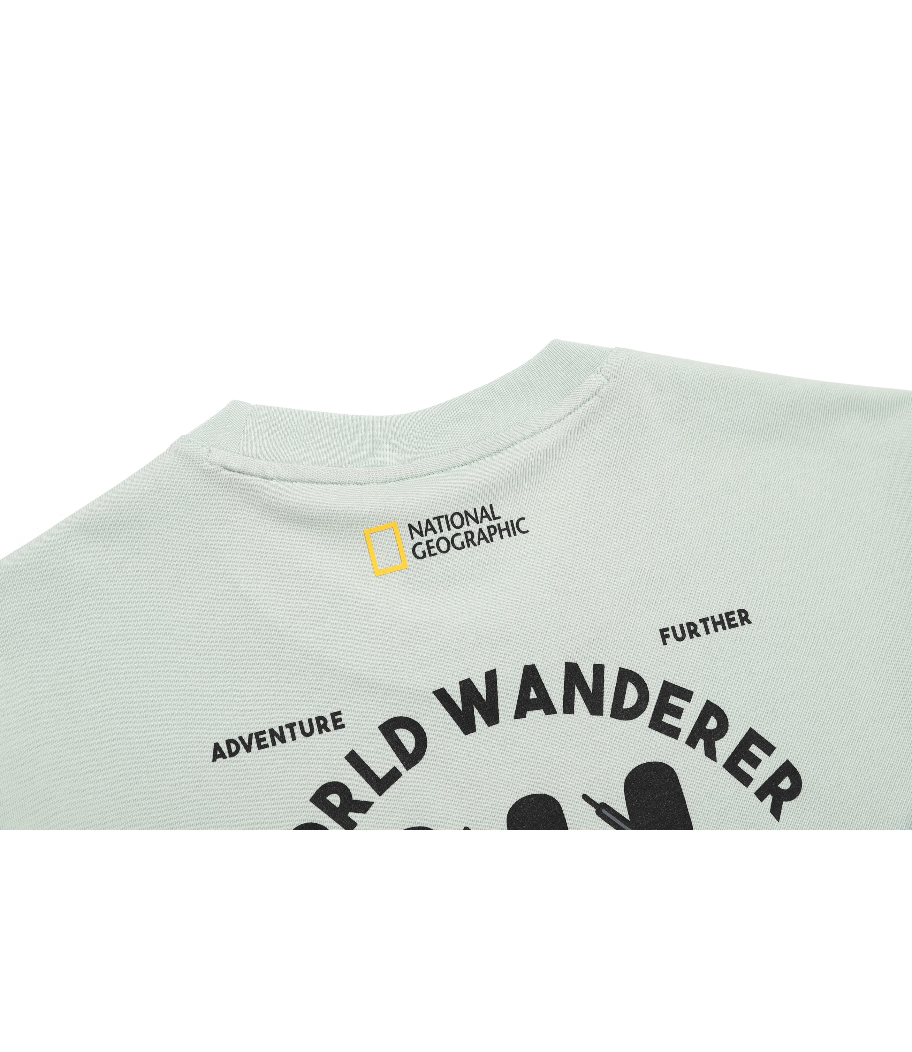Unisex OVIS Wanderer Semi Over Fit Short Sleeve Tee<br>MINT