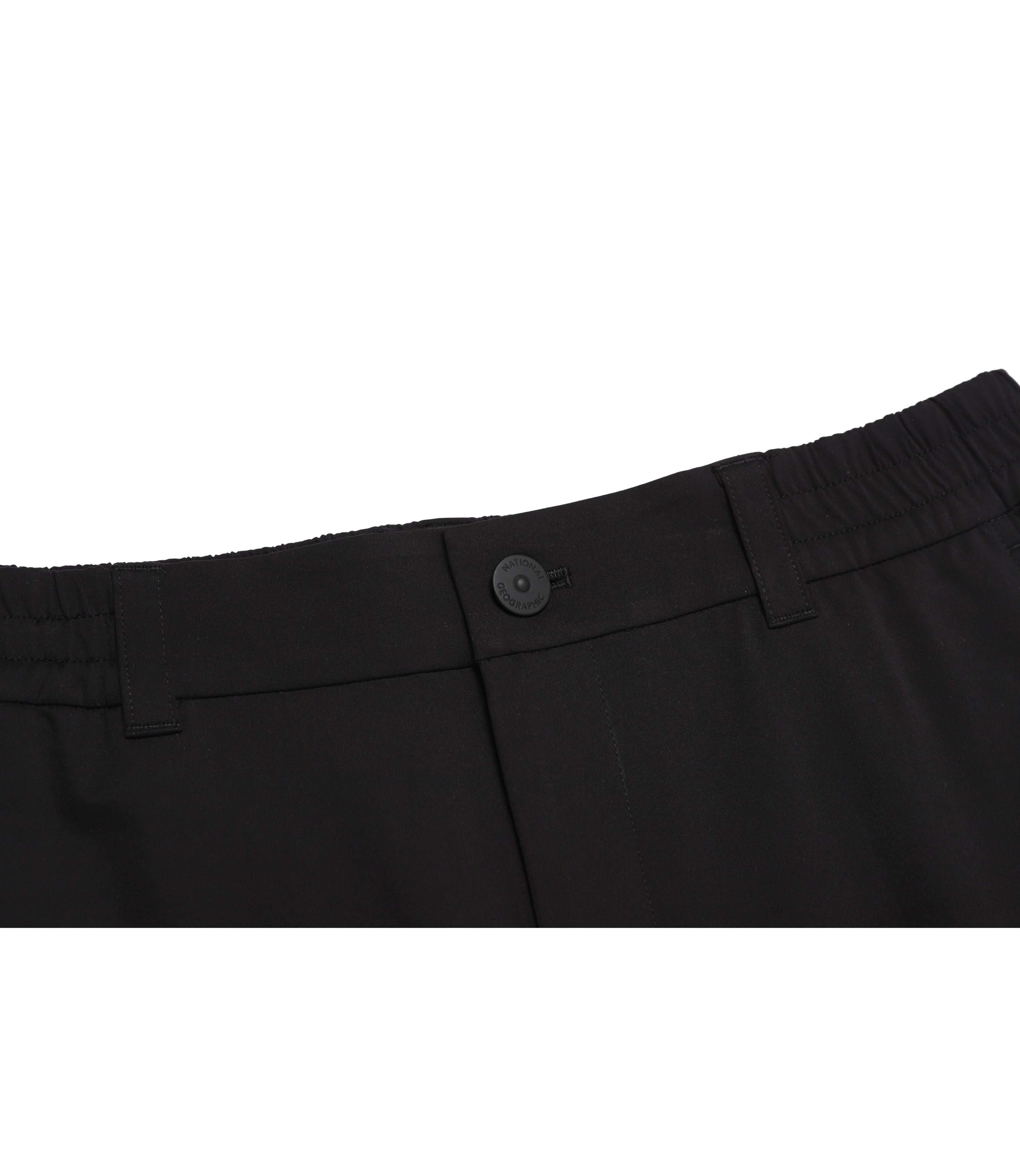 Men's Cargo Pocket Basic Fit Jogger Pants<br>BLACK