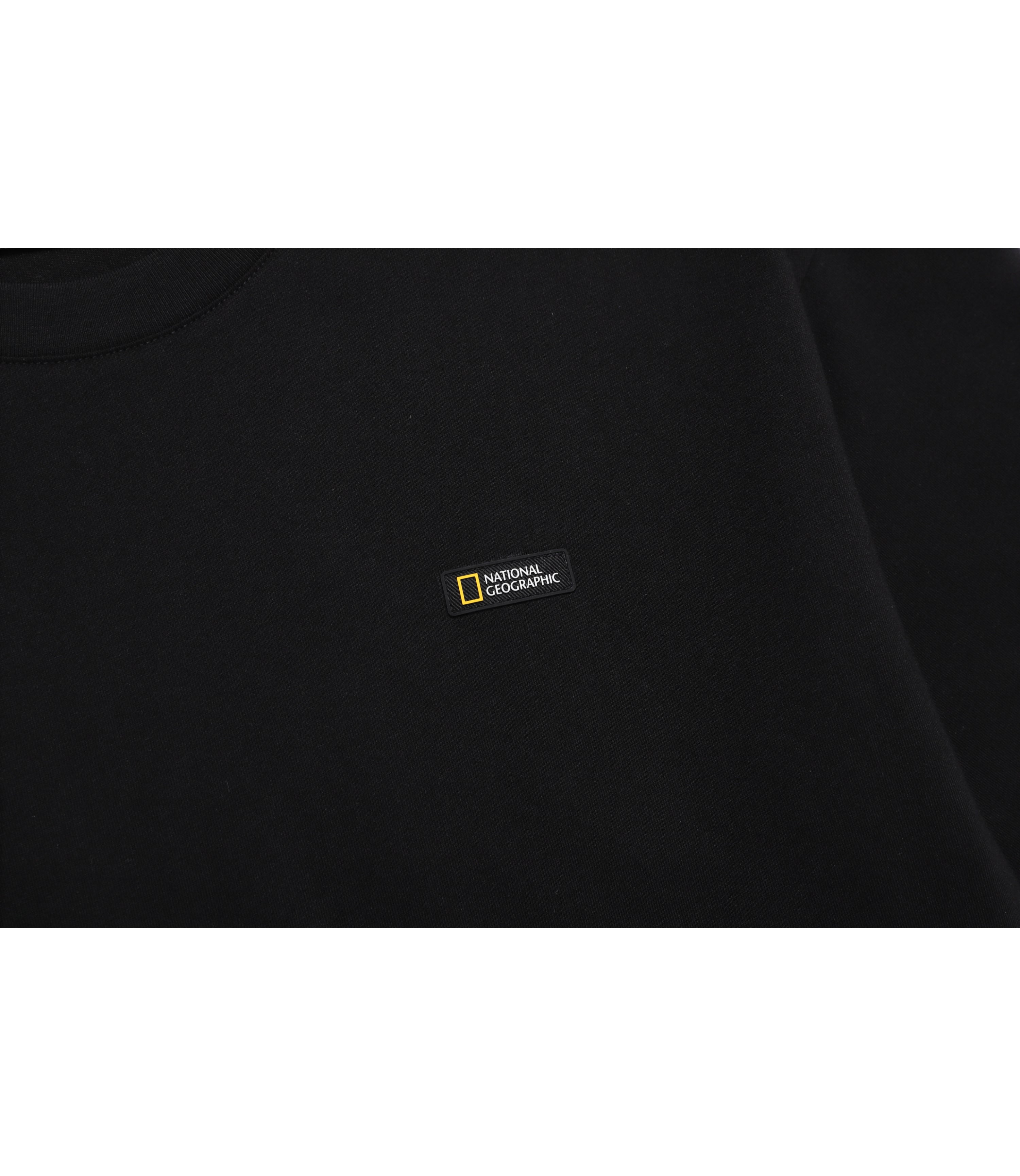 Unisex OVIS Wanderer Semi Over Fit Short Sleeve Tee<br>CARBON BLACK