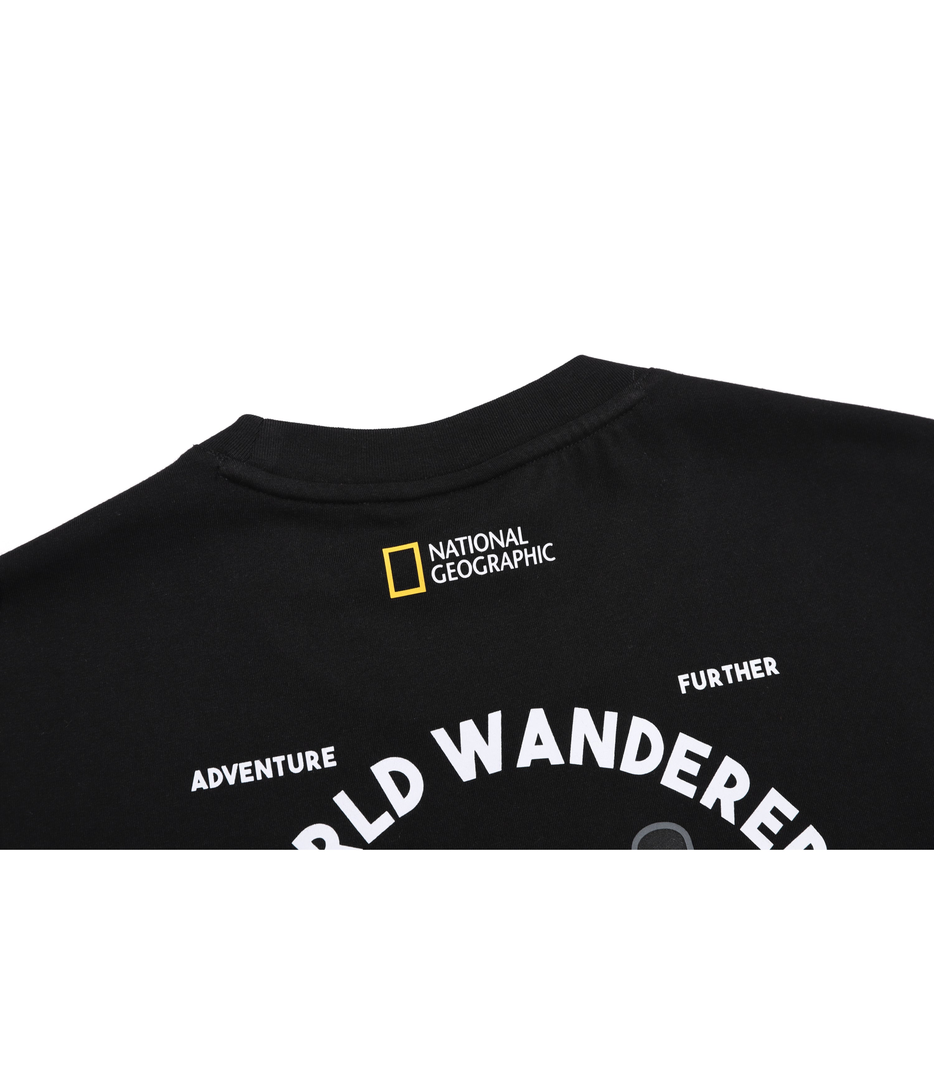 Unisex OVIS Wanderer Semi Over Fit Short Sleeve Tee<br>CARBON BLACK