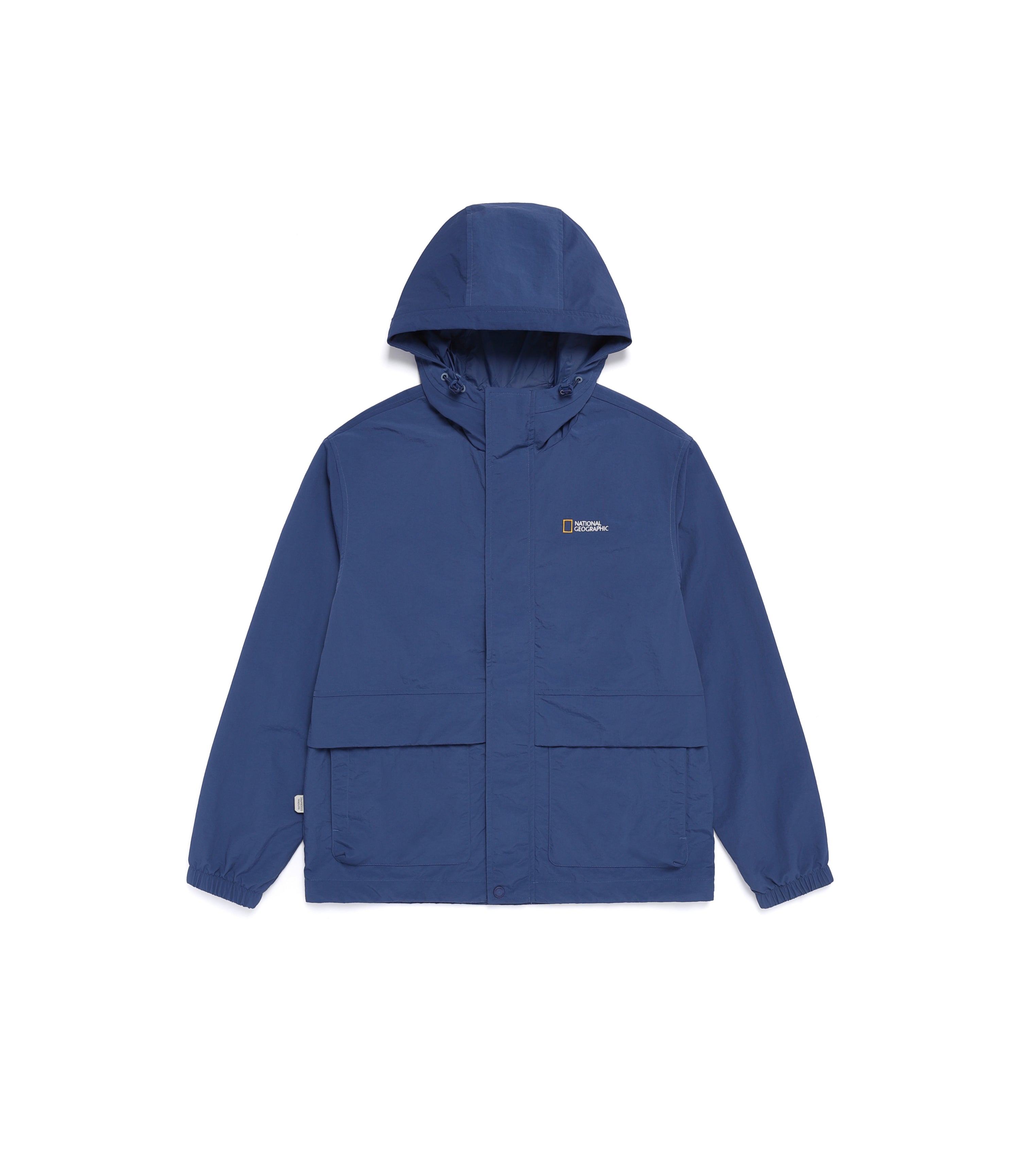 Unisex ORCA Taslan Hooded Outpocket Jumper<br>DARK BLUE