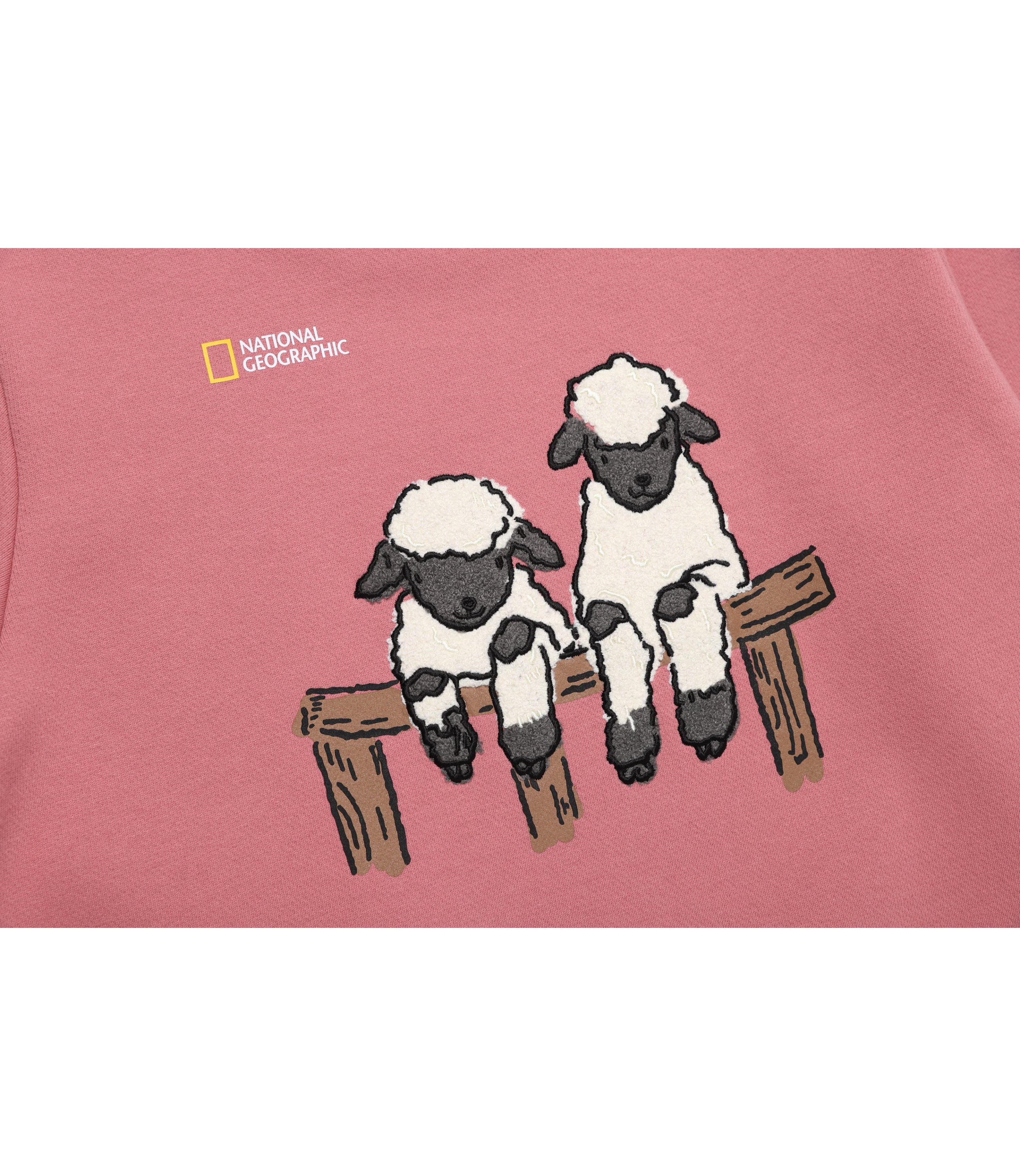 Women's Animal Graphic Sweatshirt<br>D/PINK
