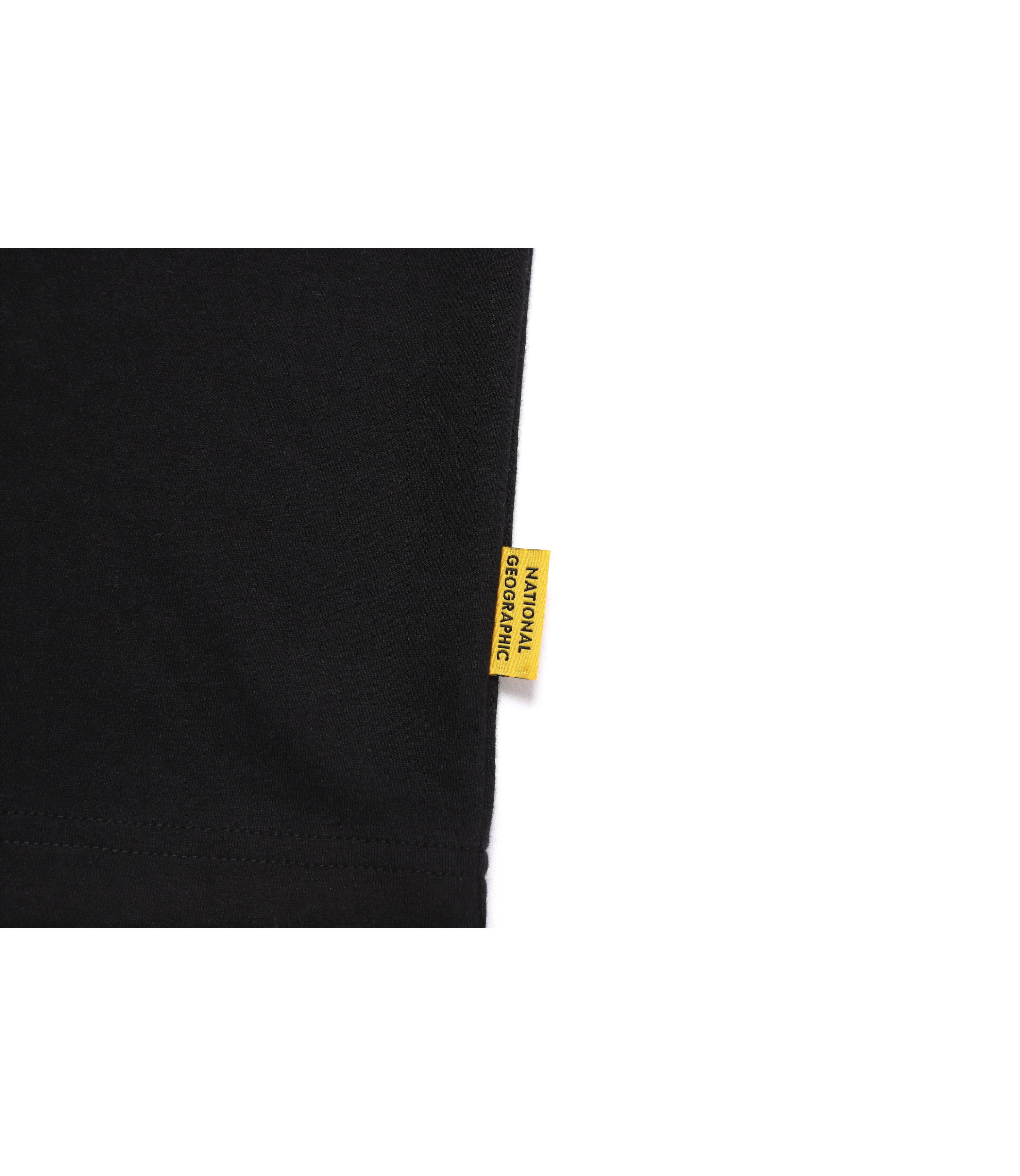 Unisex Animal Wappen Semi-Over Fit Long Sleeve Tee<br>CARBON BLACK