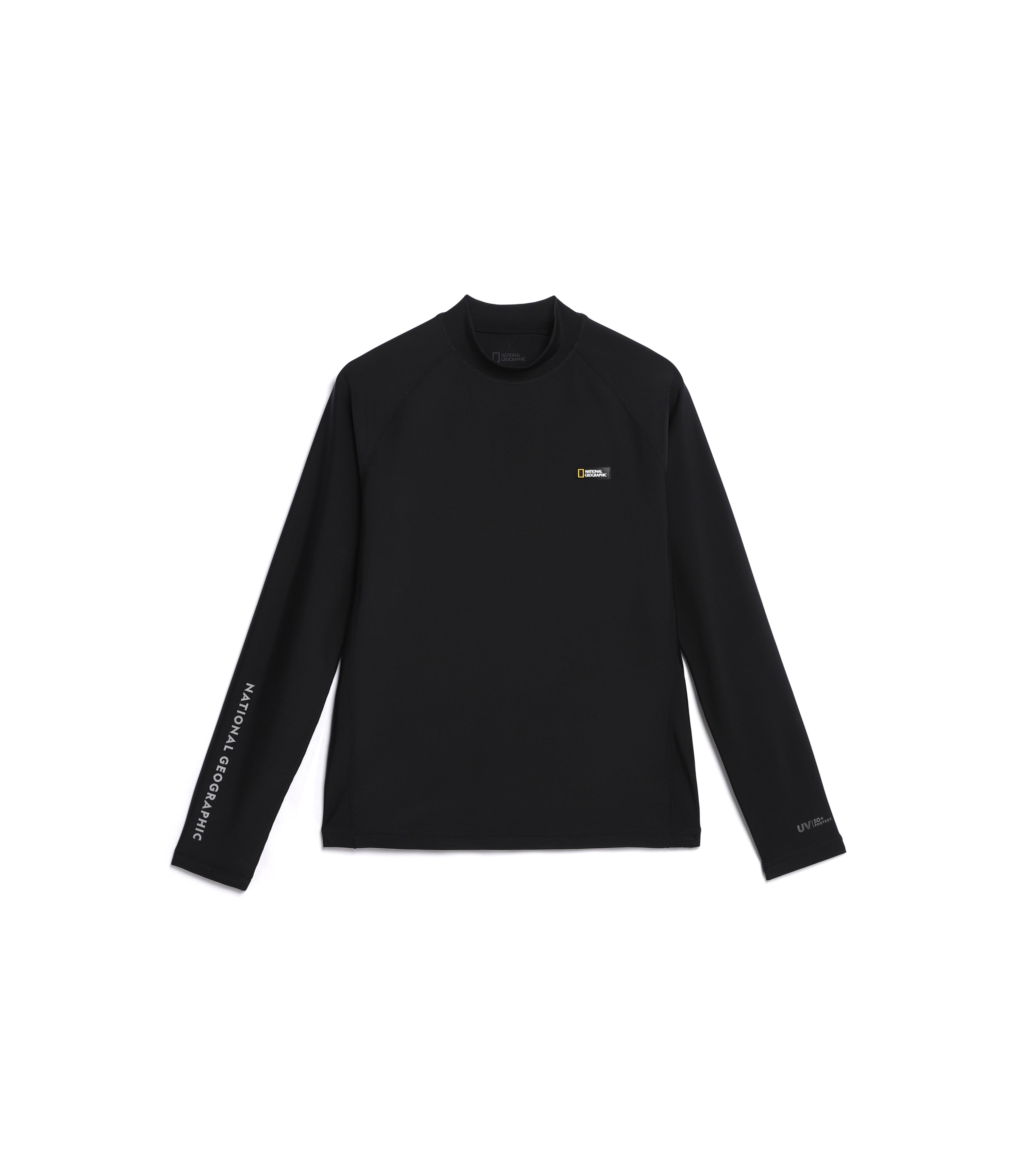 Women's Raglan Long Sleeve Rash Guard<br>CARBON BLACK
