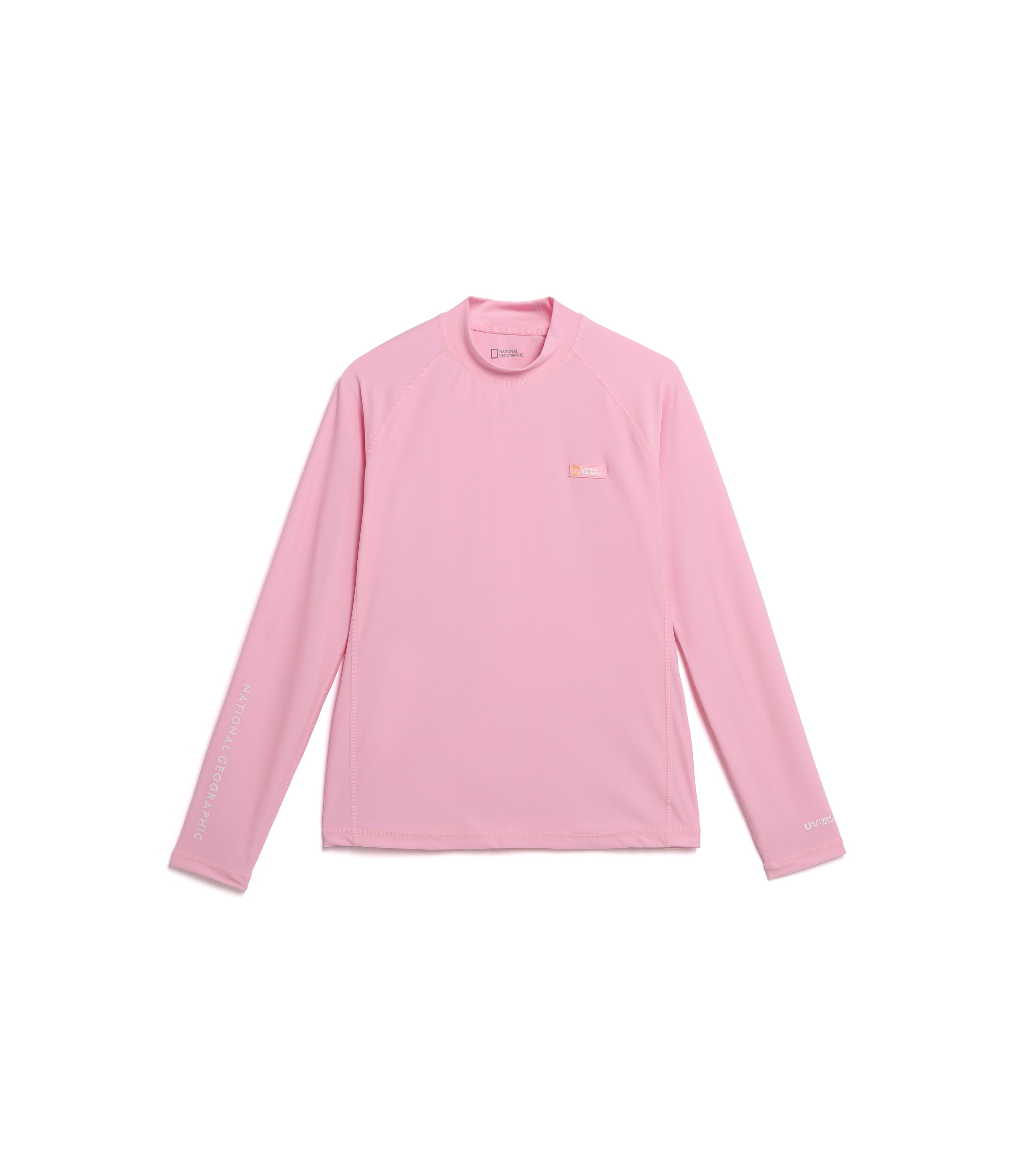 Women's Raglan Long Sleeve Rash Guard<br>PINK