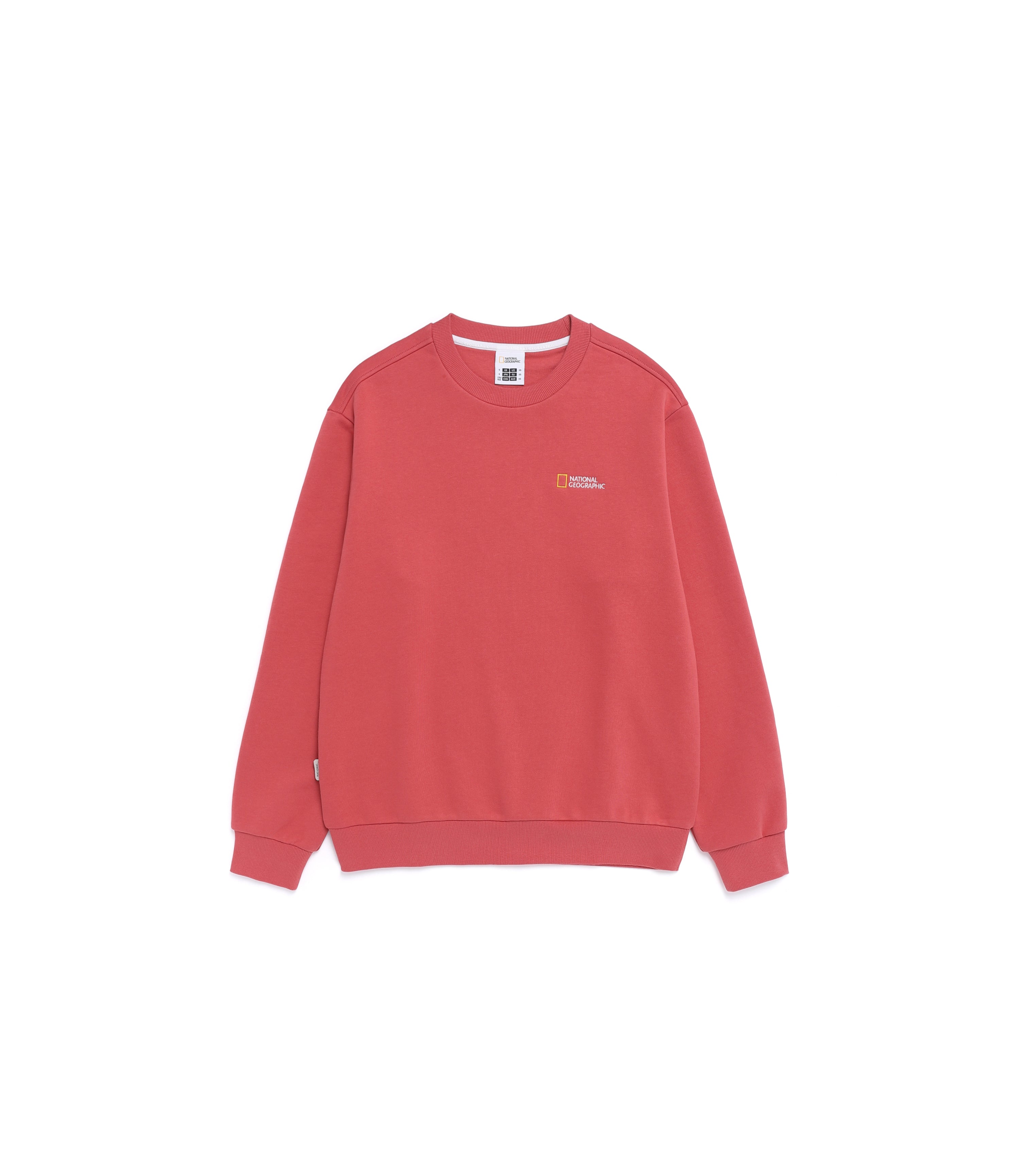 Unisex FOLHAS Small Logo Sweatshirt<br>ROSE