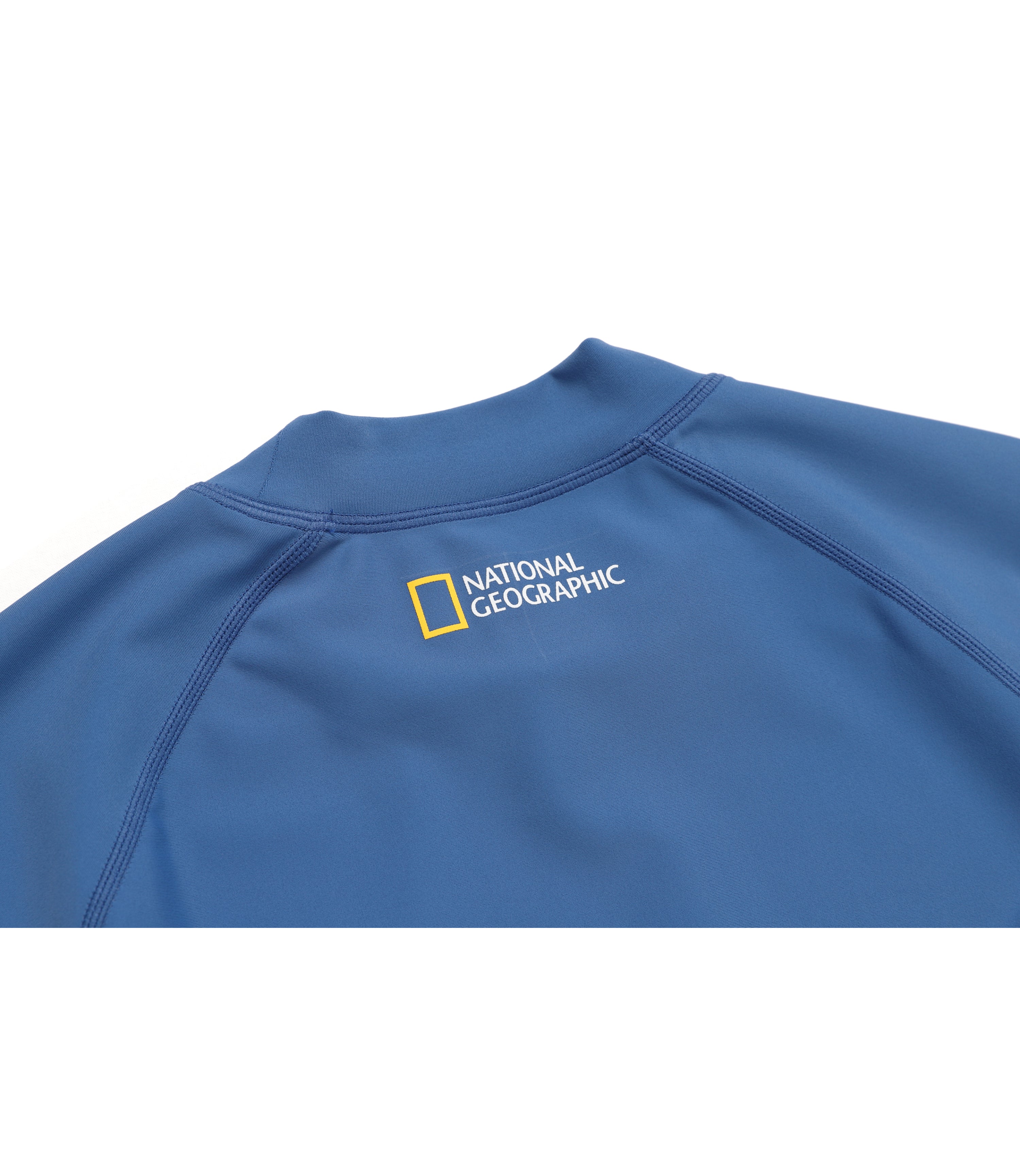 Men's Raglan Long Sleeve Rash Guard<br>QUIET HARBOR