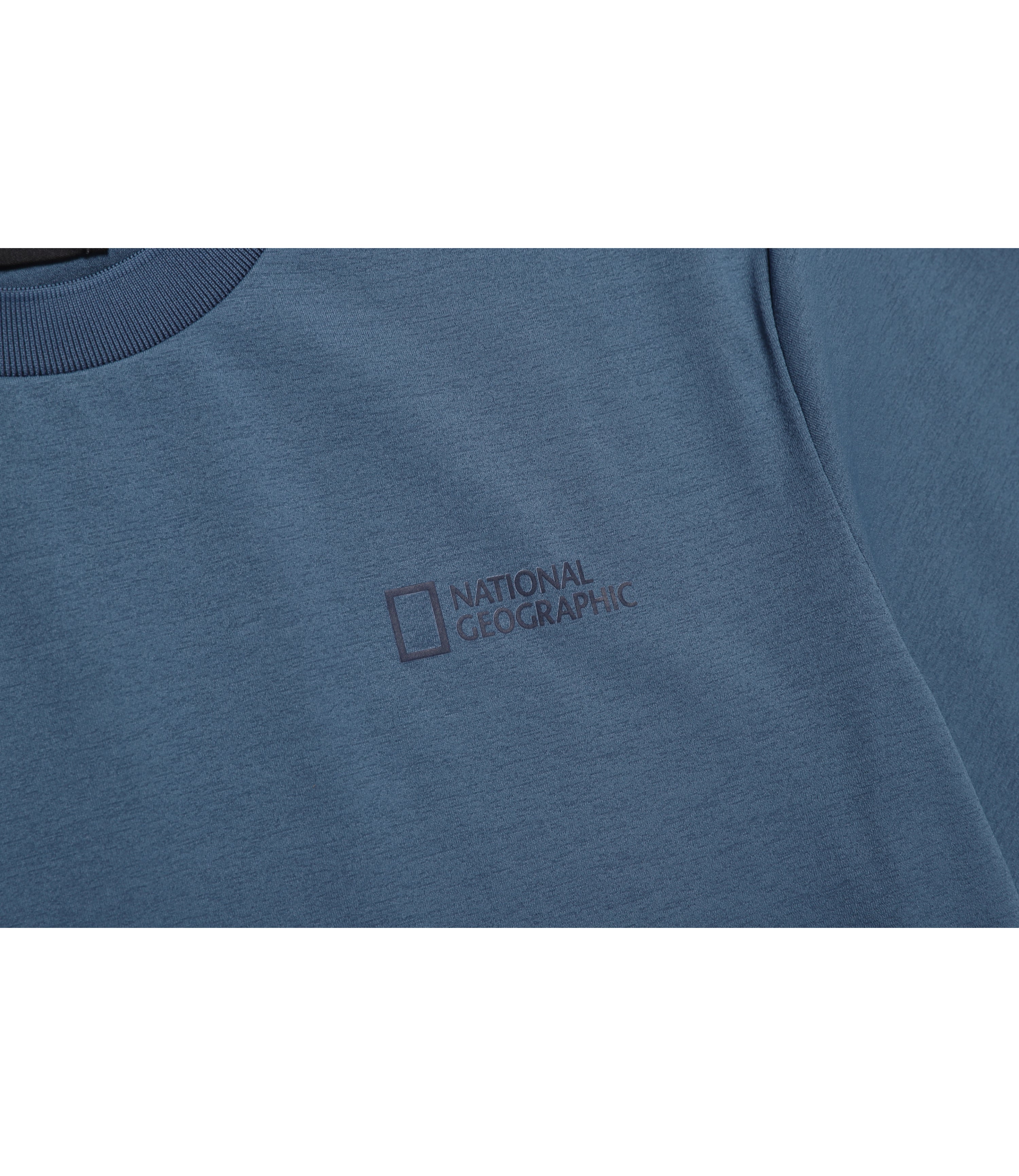 Unisex CROW Coolmax Small Logo Short Sleeve Tee<br>TURQUOISE