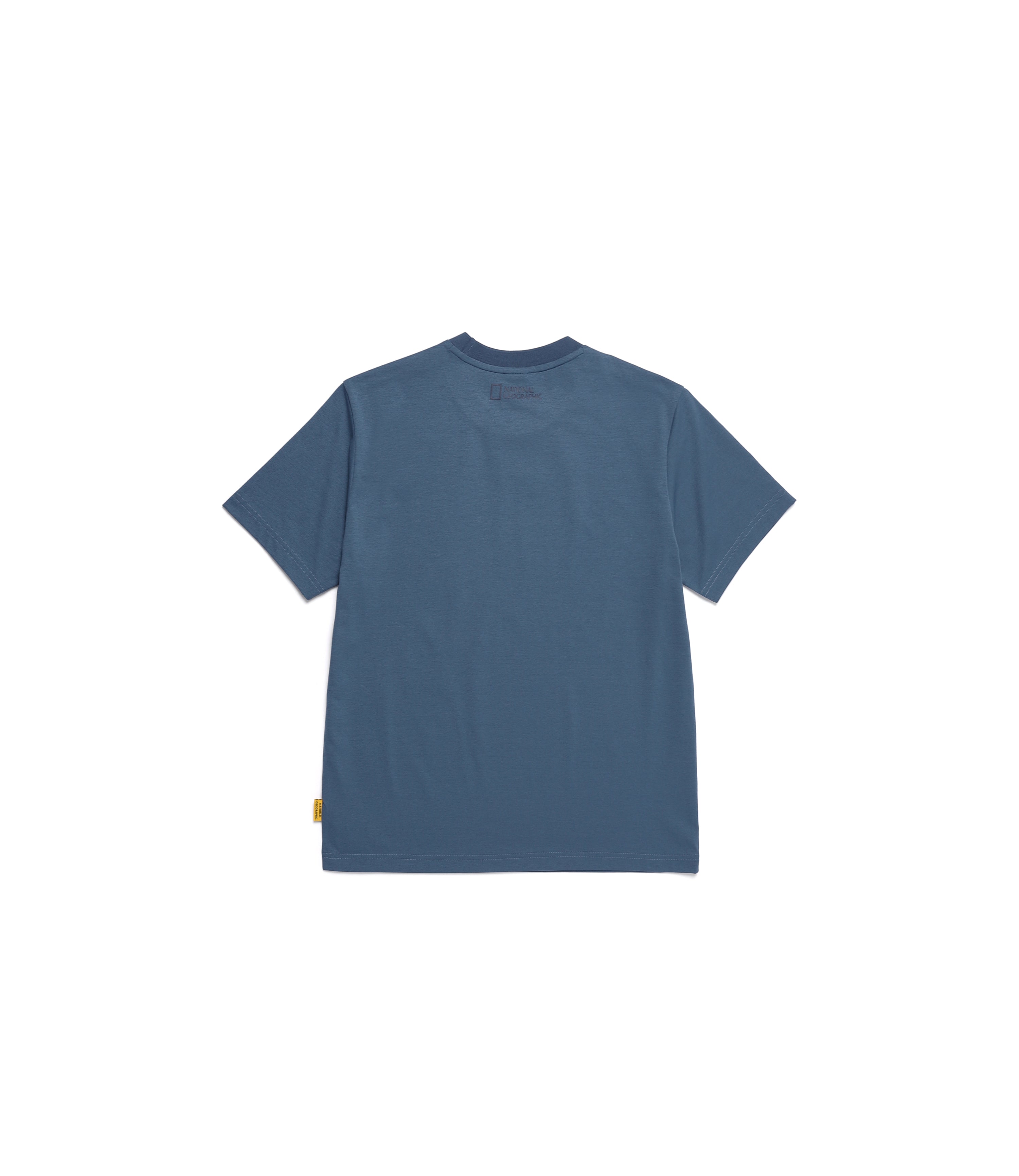 Unisex CROW Coolmax Small Logo Short Sleeve Tee<br>TURQUOISE