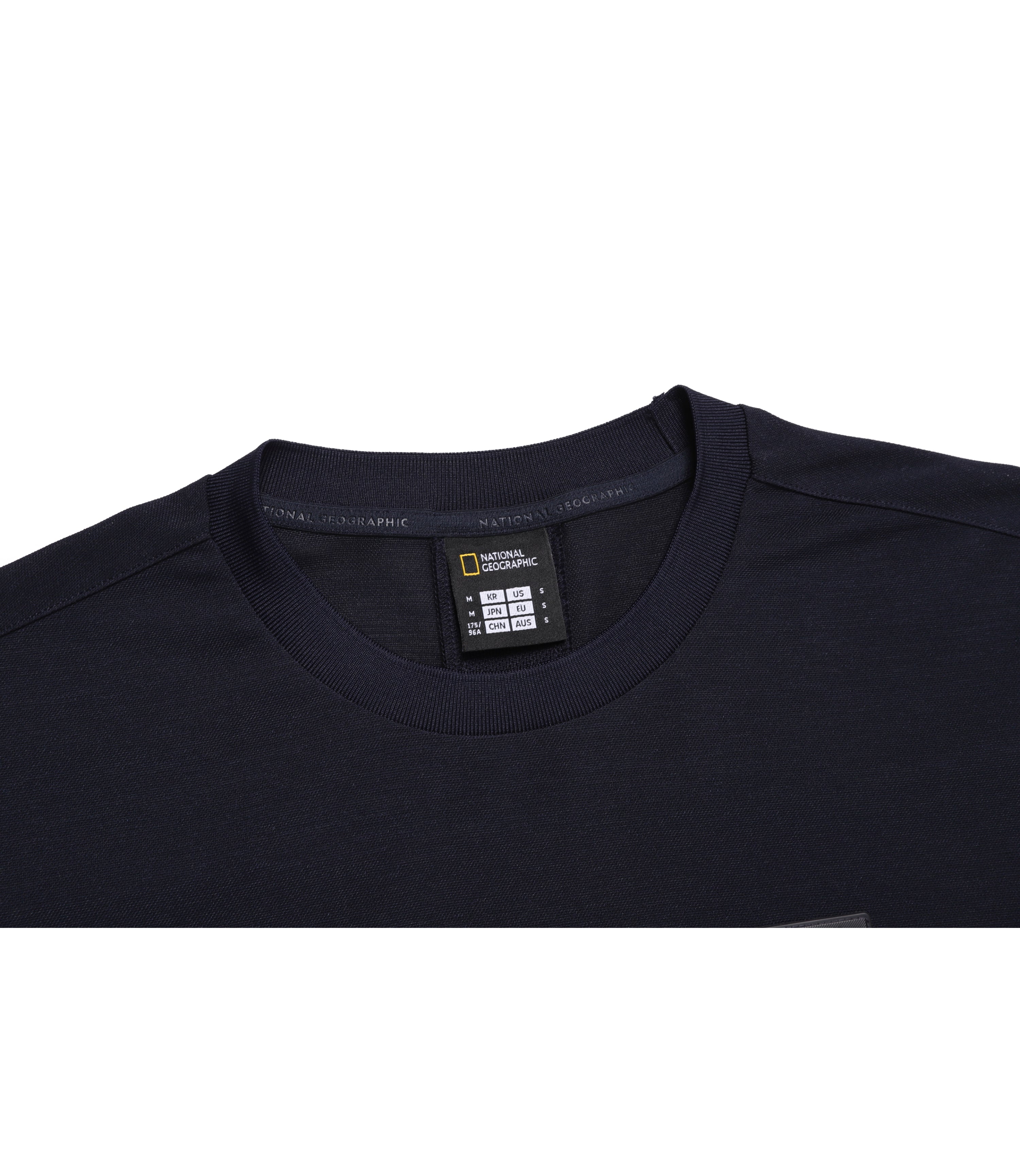 Unisex WELLAKA Functional Semi-Oversized Fit Short Sleeve Tee<br>DEEP SEA NAVY