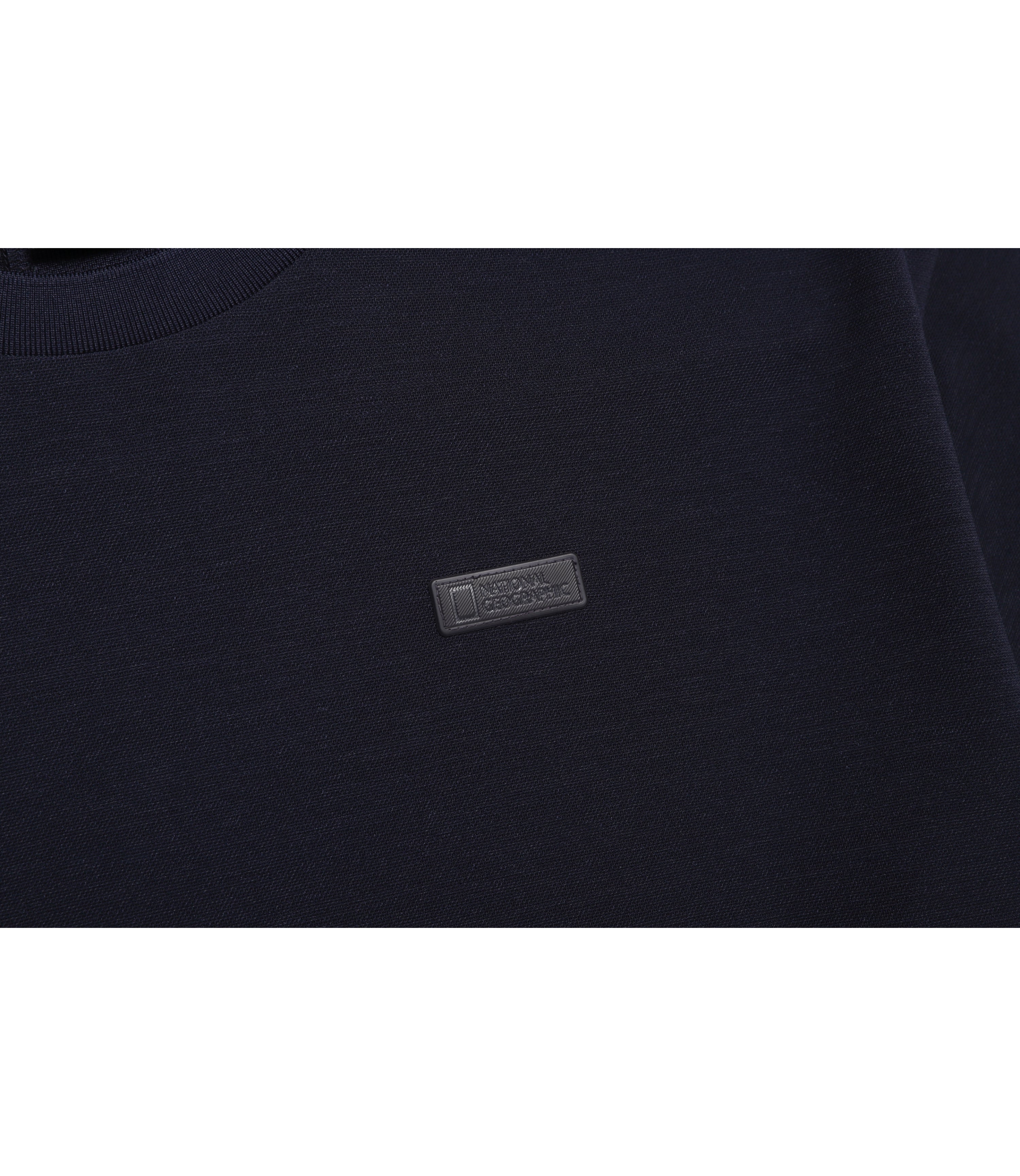 Unisex WELLAKA Functional Semi-Oversized Fit Short Sleeve Tee<br>DEEP SEA NAVY