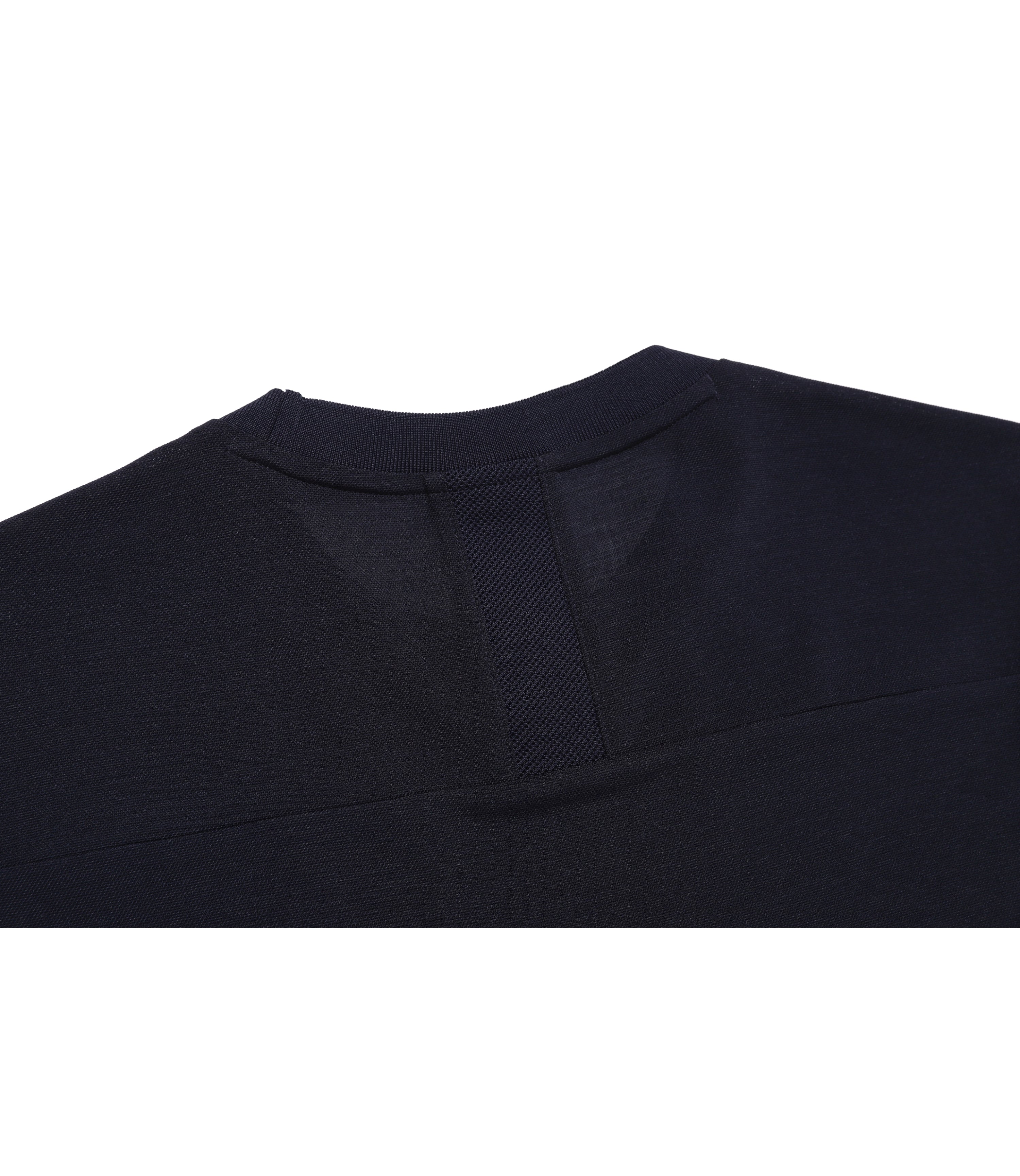 Unisex WELLAKA Functional Semi-Oversized Fit Short Sleeve Tee<br>DEEP SEA NAVY