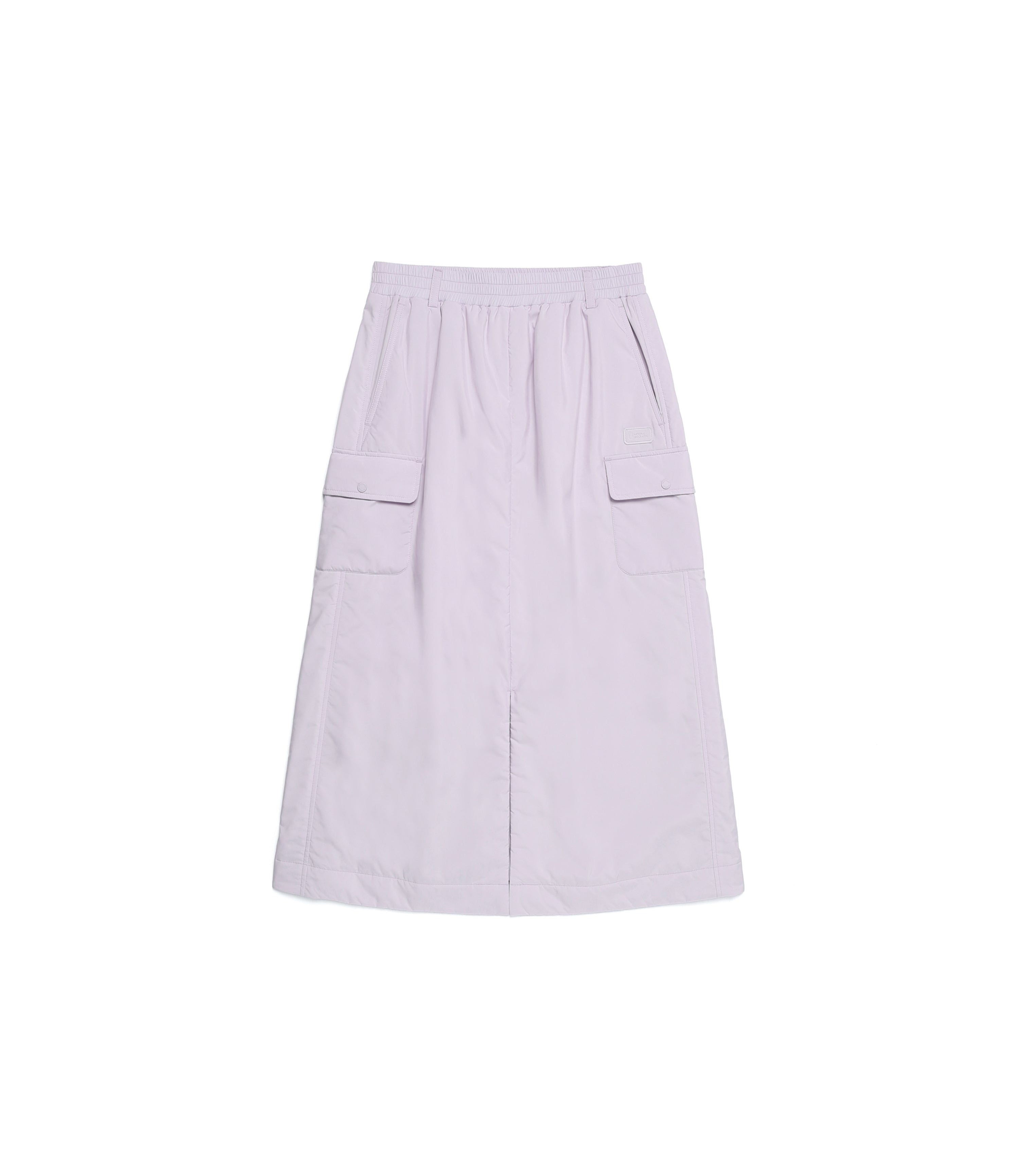 Women's PO'O-ULI Non-Quilted Long Skirt<br>LAVENDER