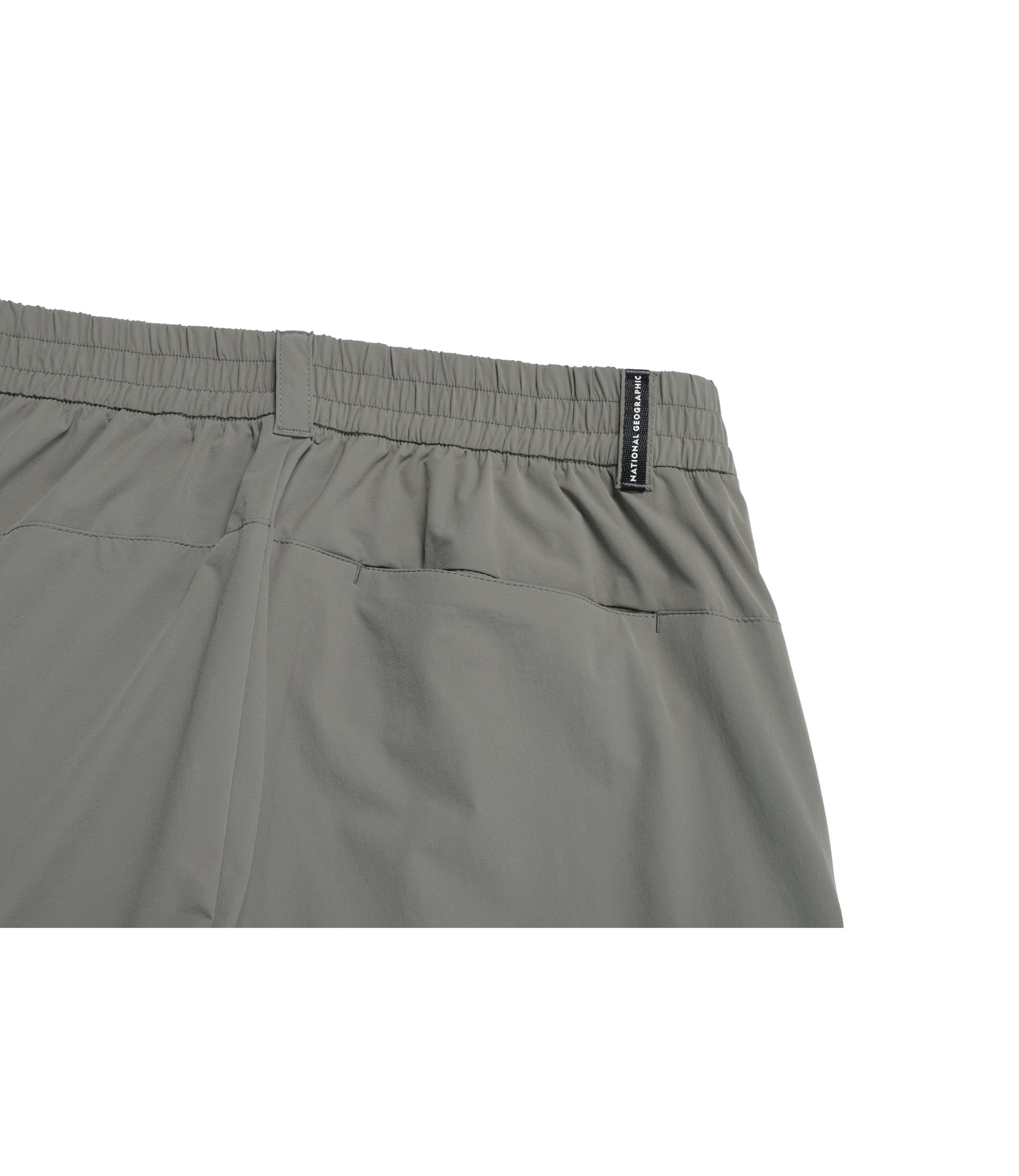 Men's CROW Semi-Loose Fit Straight Cargo Pants<br>G/KHAKI