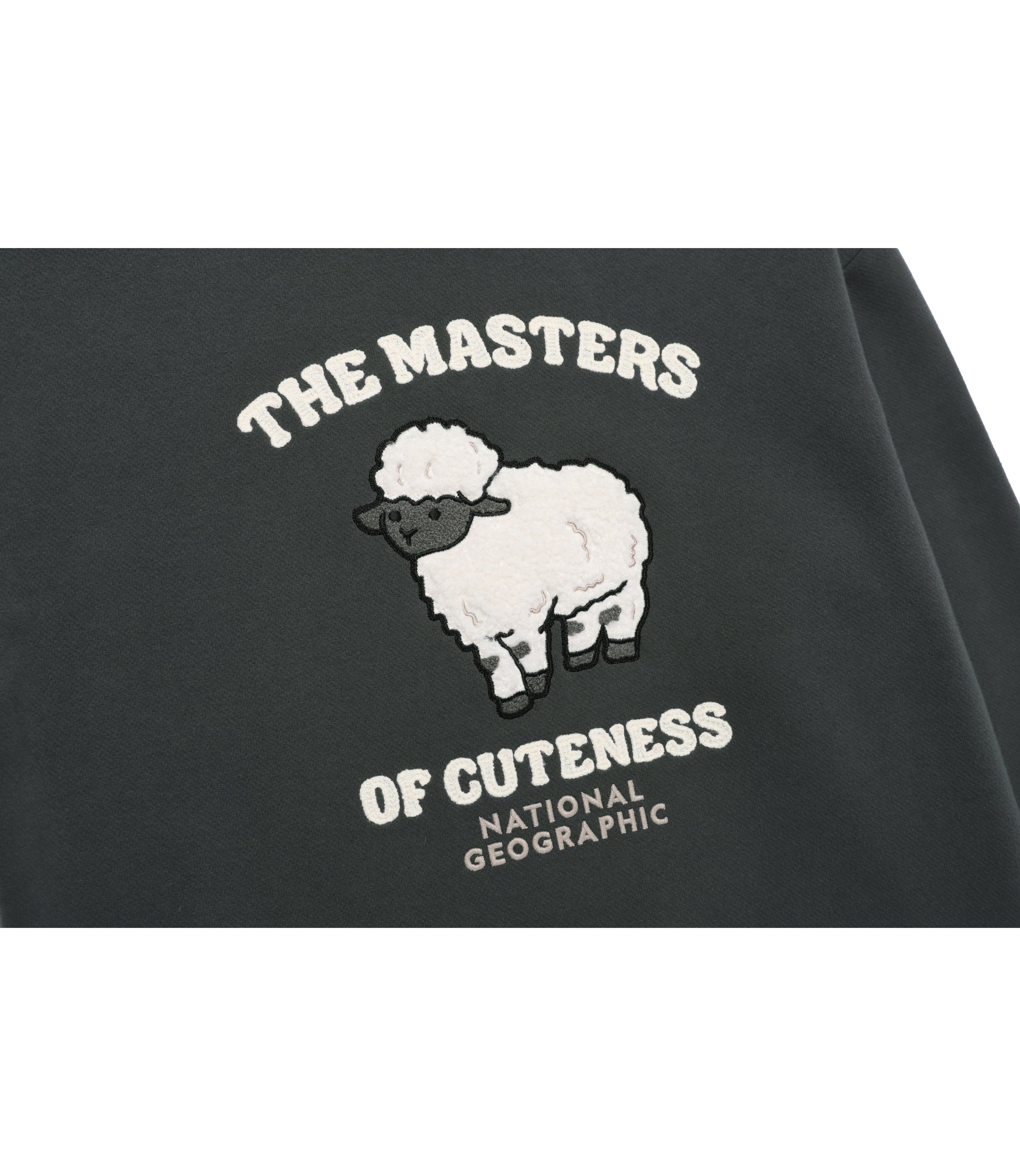 Unisex Animal Graphic Semi-Oversized Hoodie<br>GREY