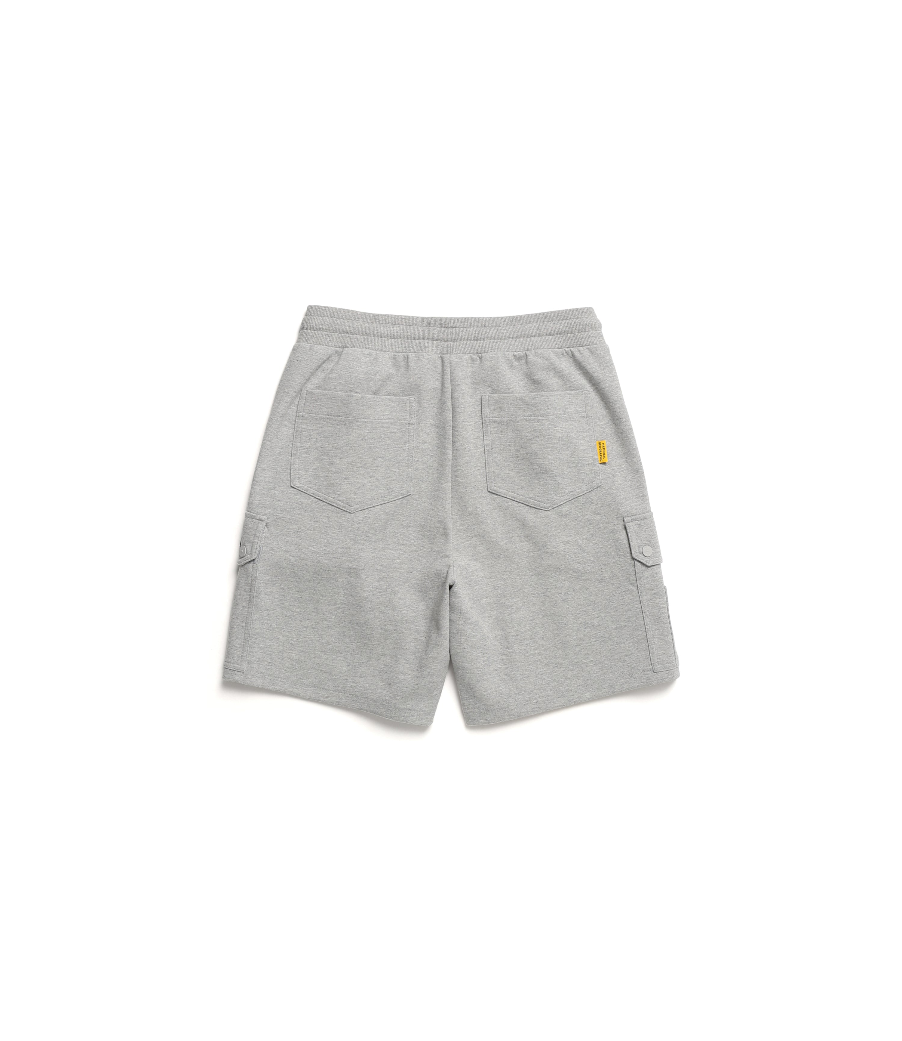 Men's MARGAY Semi-Over Fit Cargo Short Pants<br>M/GREY