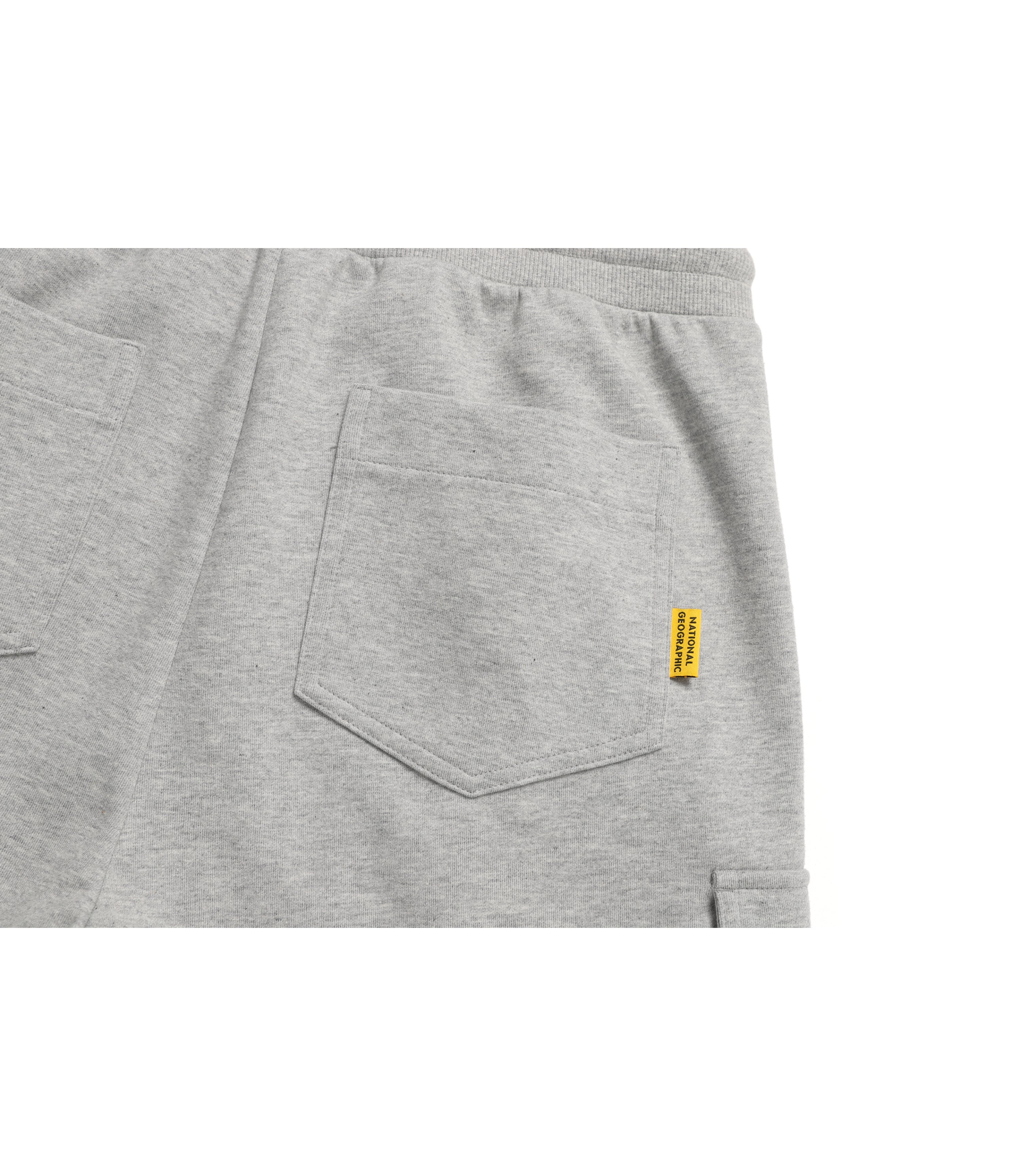 Men's MARGAY Semi-Over Fit Cargo Short Pants<br>M/GREY