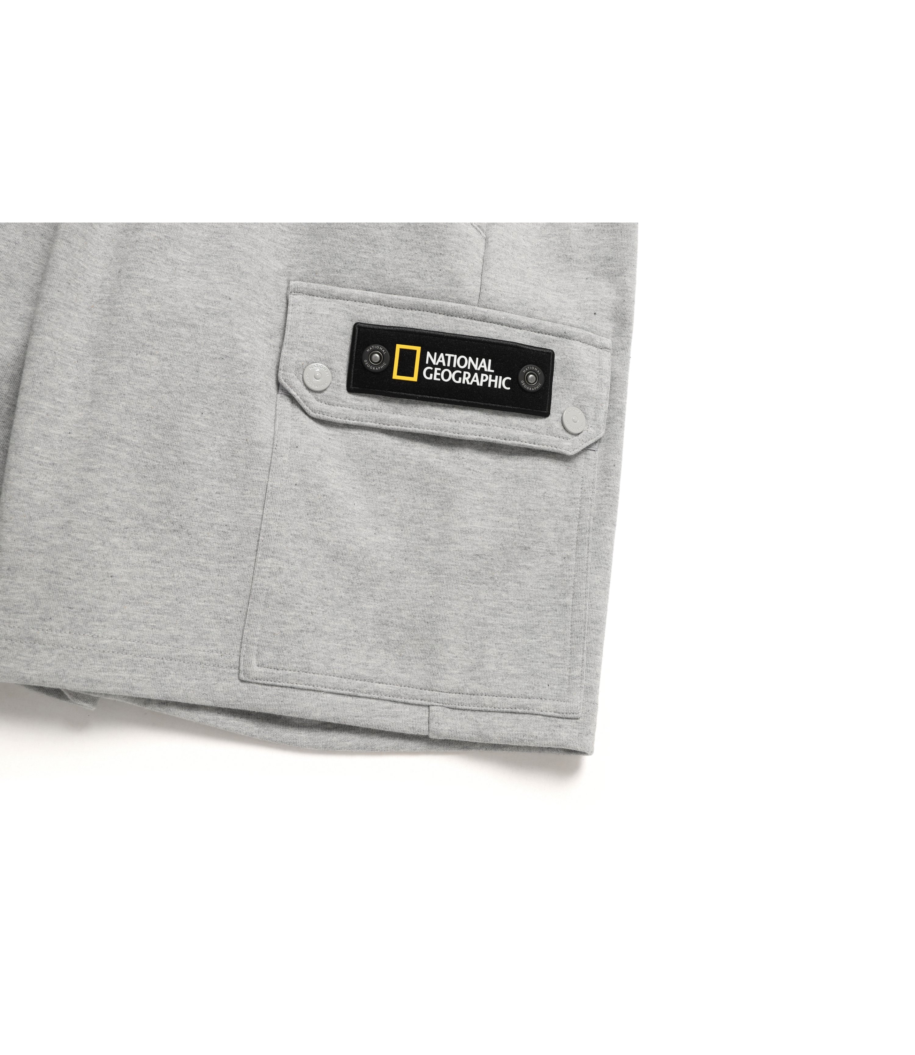 Men's MARGAY Semi-Over Fit Cargo Short Pants<br>M/GREY