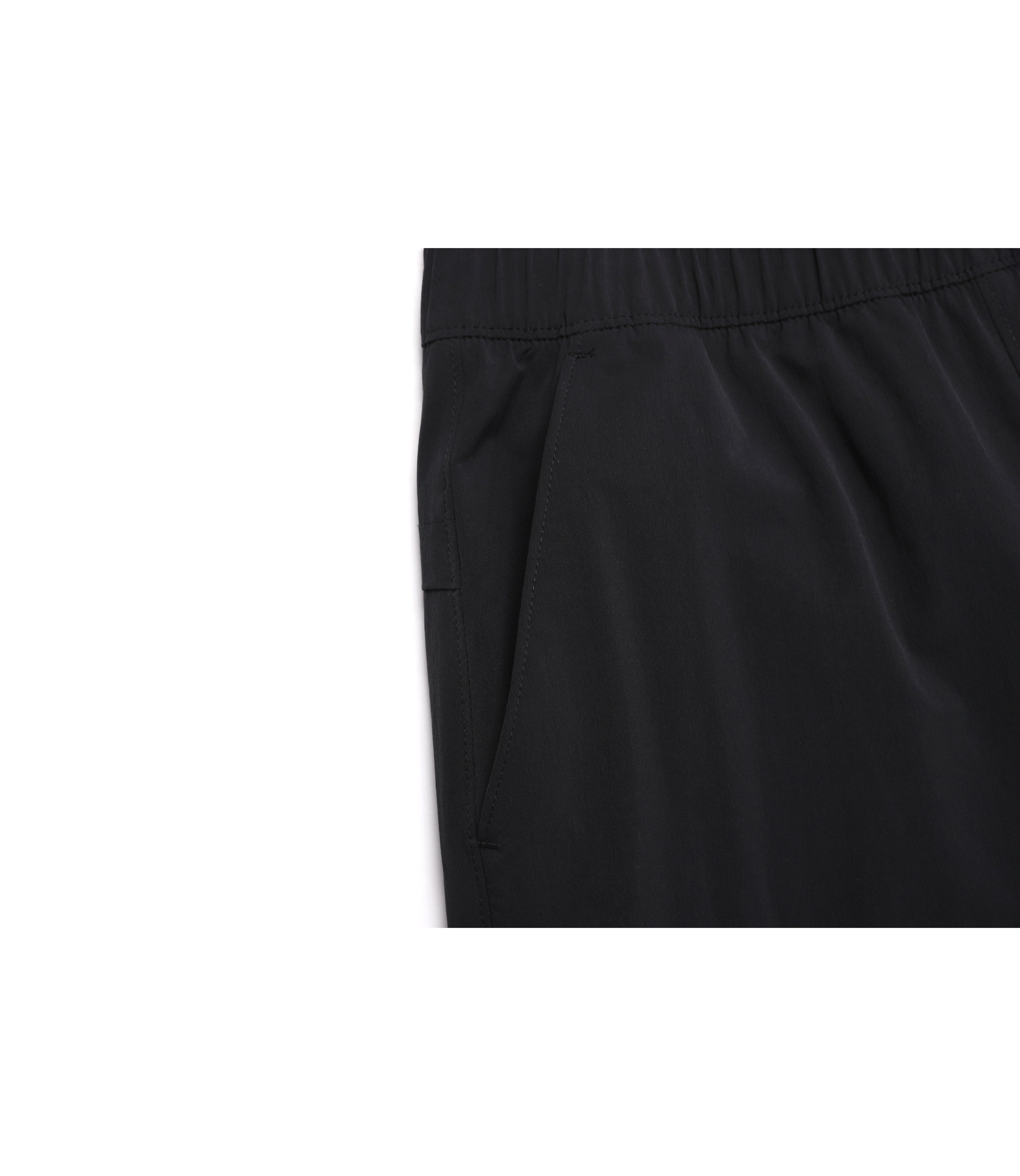 Unisex ADELIE Light Woven Stretch Pants<br>CARBON BLACK