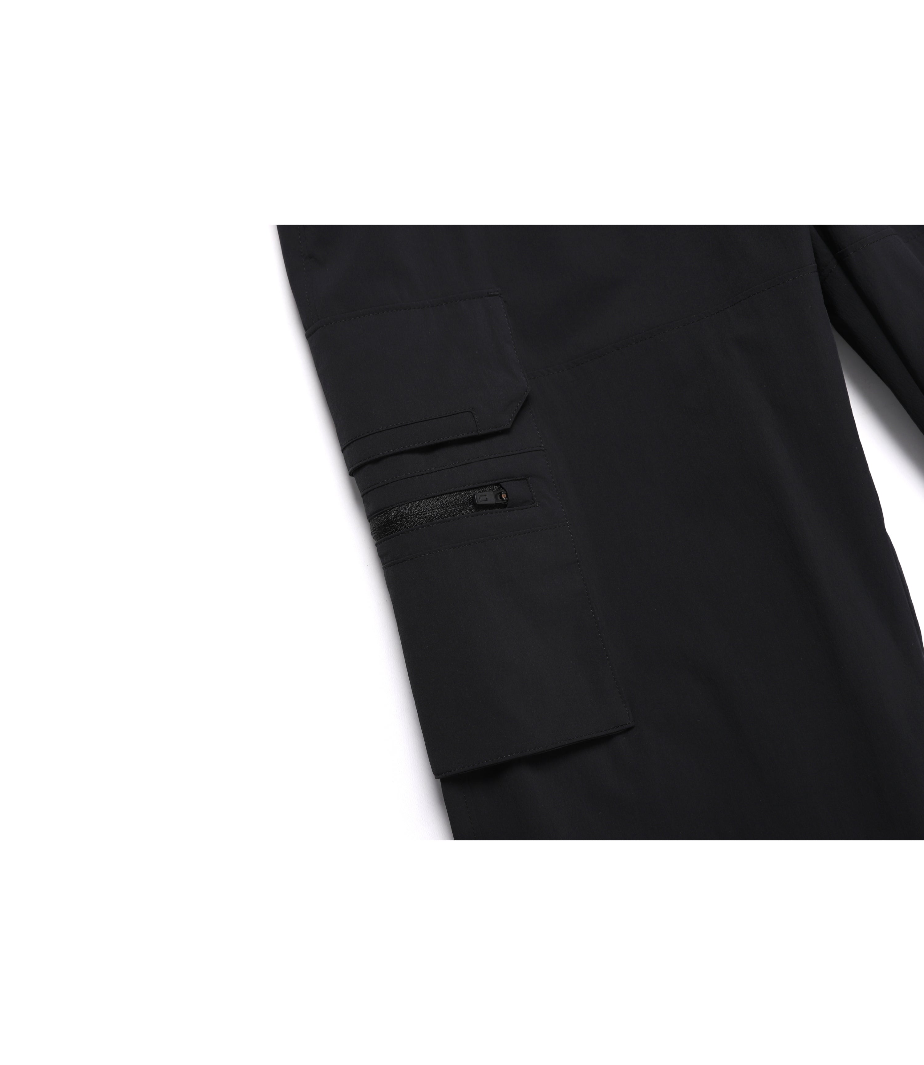 Unisex ADELIE Light Woven Stretch Pants<br>CARBON BLACK