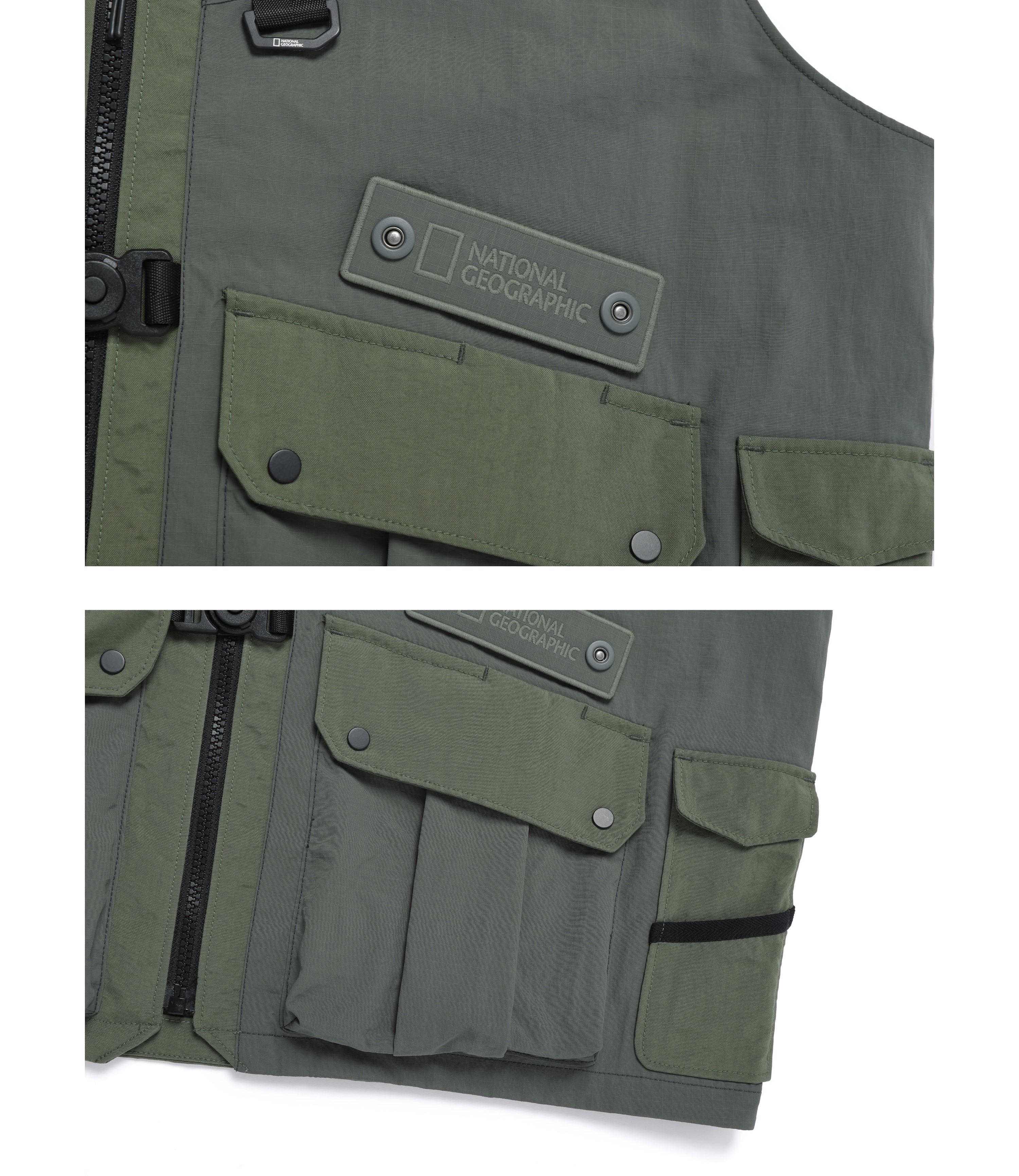 Men's NRN Utility Vest<br>MILITARY KHAKI
