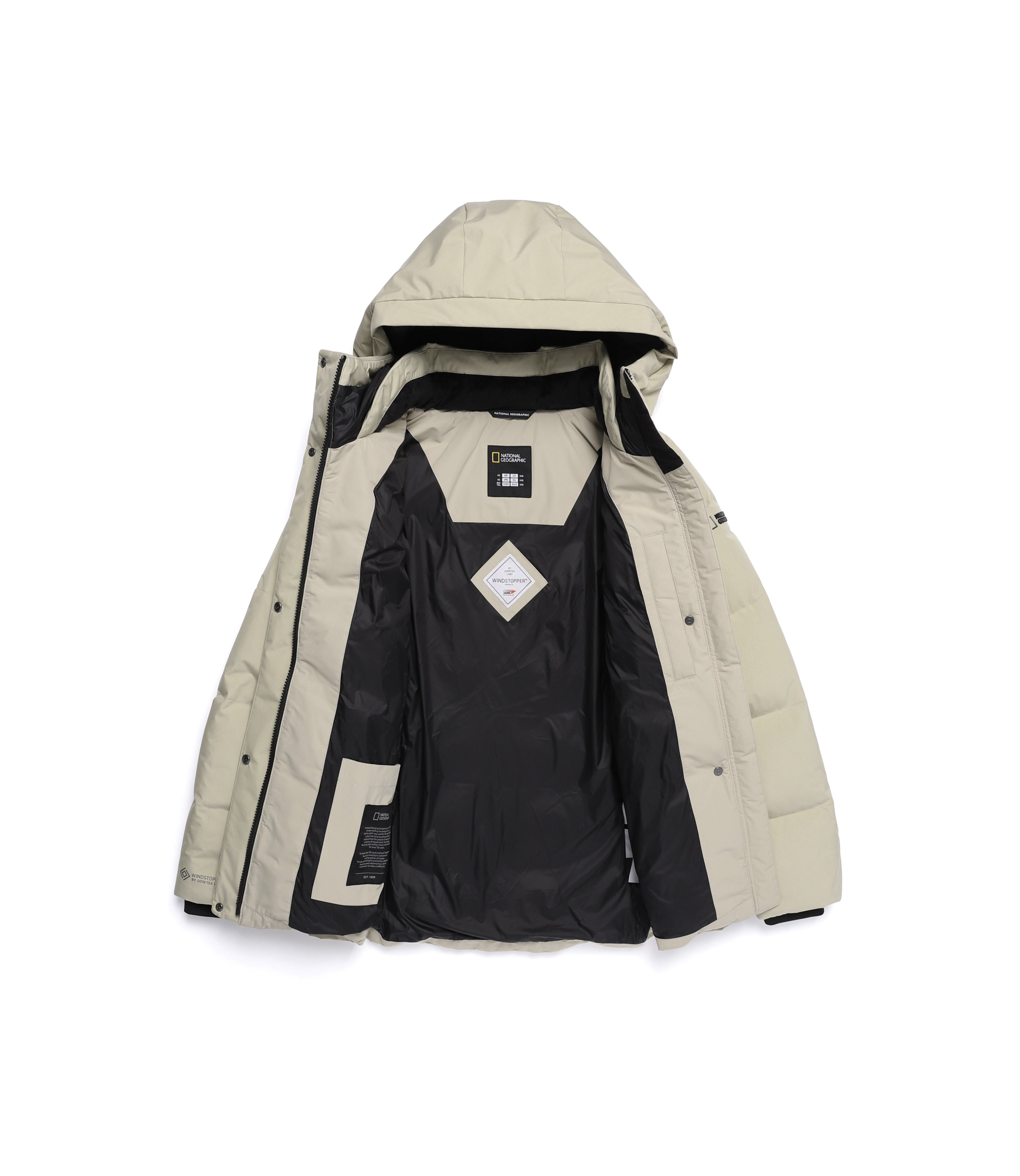 Women's ATLAS Windstopper By Gore-Tex Labs 2-Layer Middle Goose<br>MOURNING BEIGE