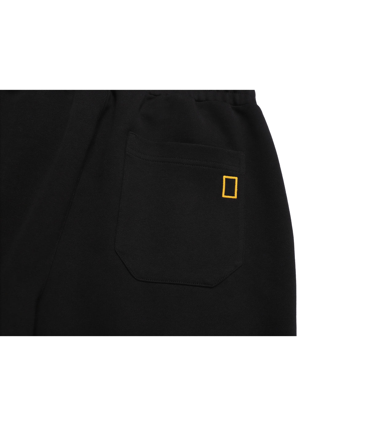 Unisex Regular Fit Straight Sweatpants<br>BLACK