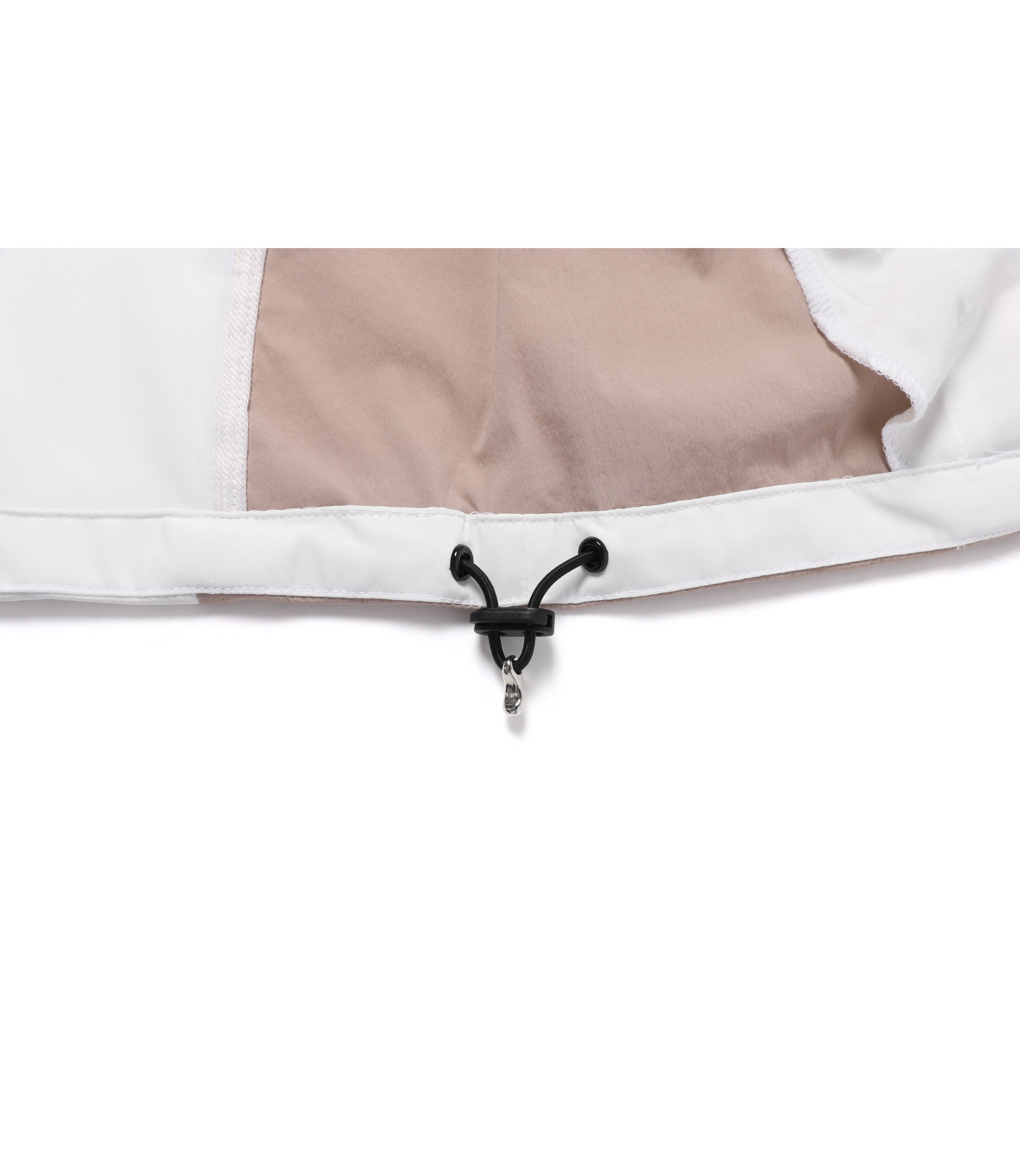 Unisex Coolwave Color Block Basic Fit Jacket<br>IVORY