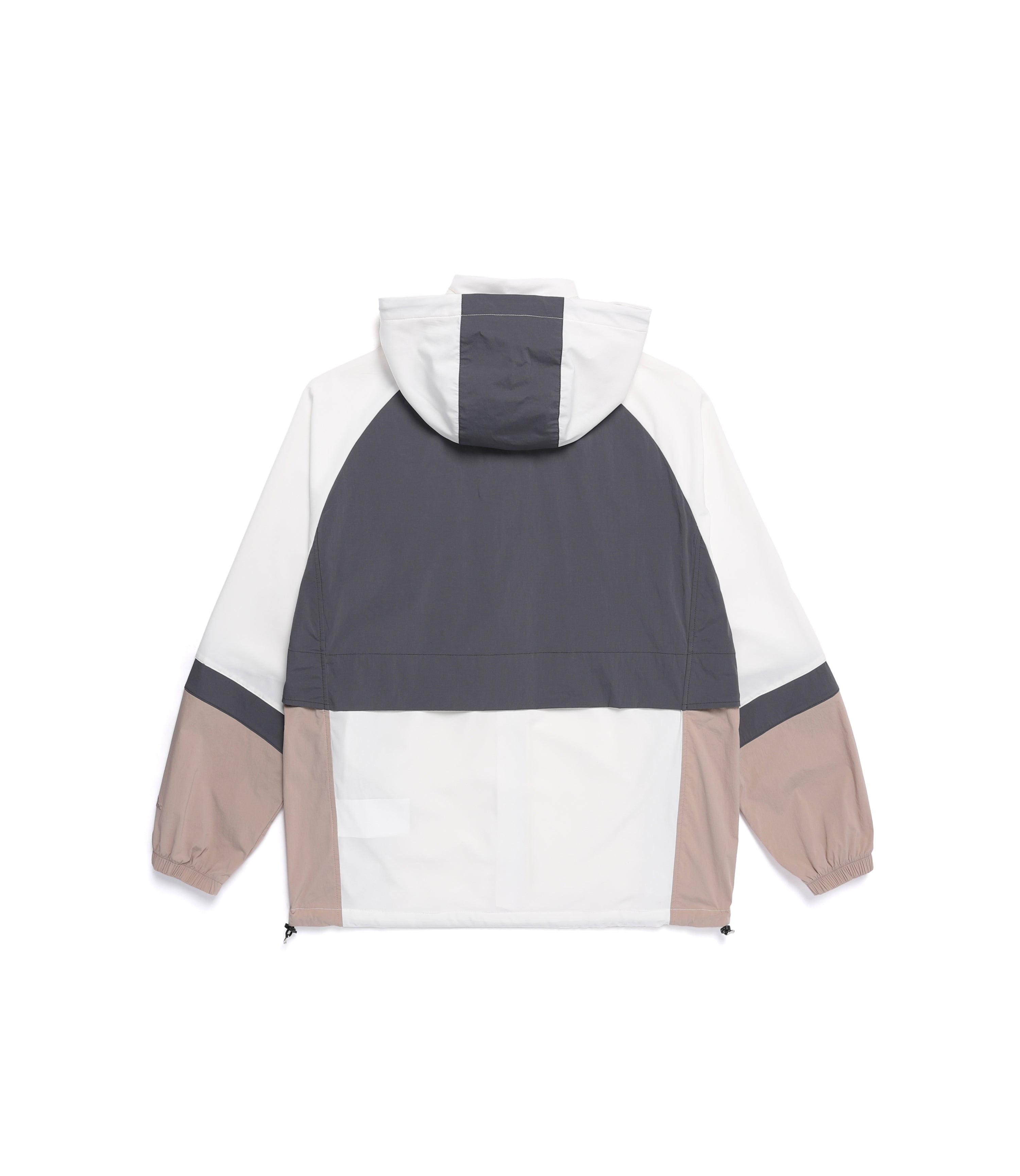 Unisex Coolwave Color Block Basic Fit Jacket<br>IVORY