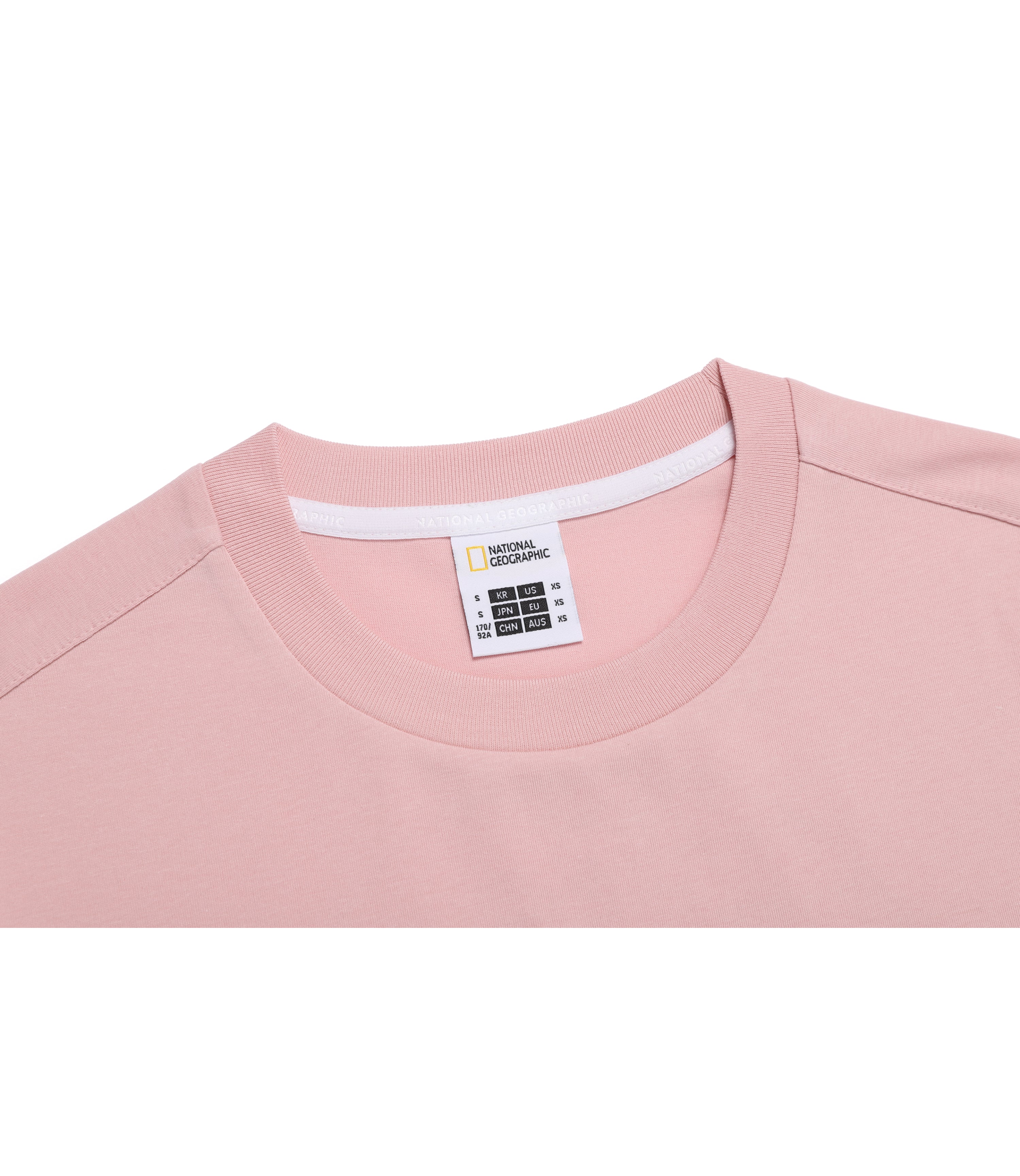 Unisex CASTOR COOLMAX ECO Graphic Short Sleeve Tee<br>SILVER PINK