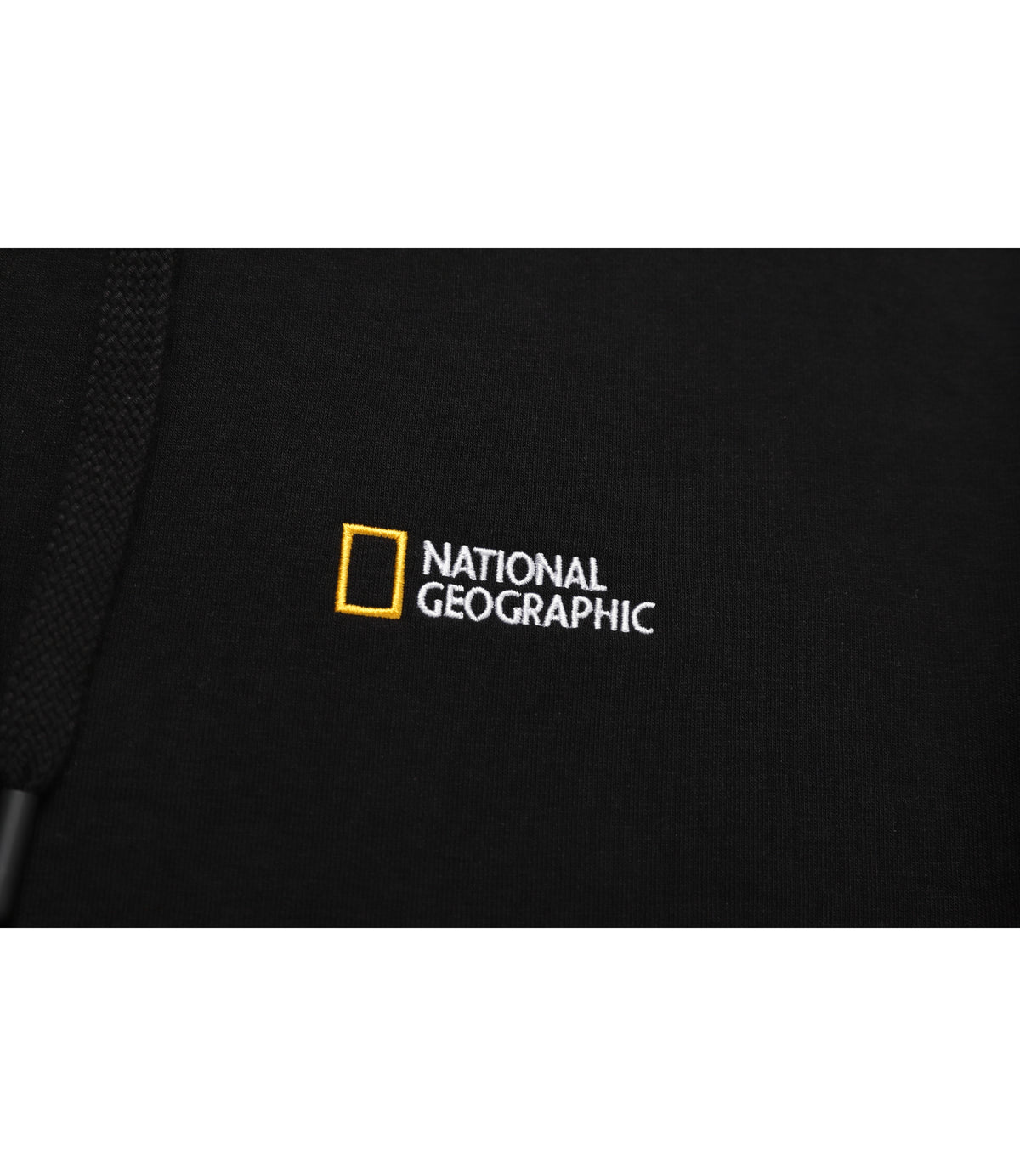 Unisex Soulion Sleeve Pocket Basic-Fit Hooded Full Zip-Up<br>BLACK