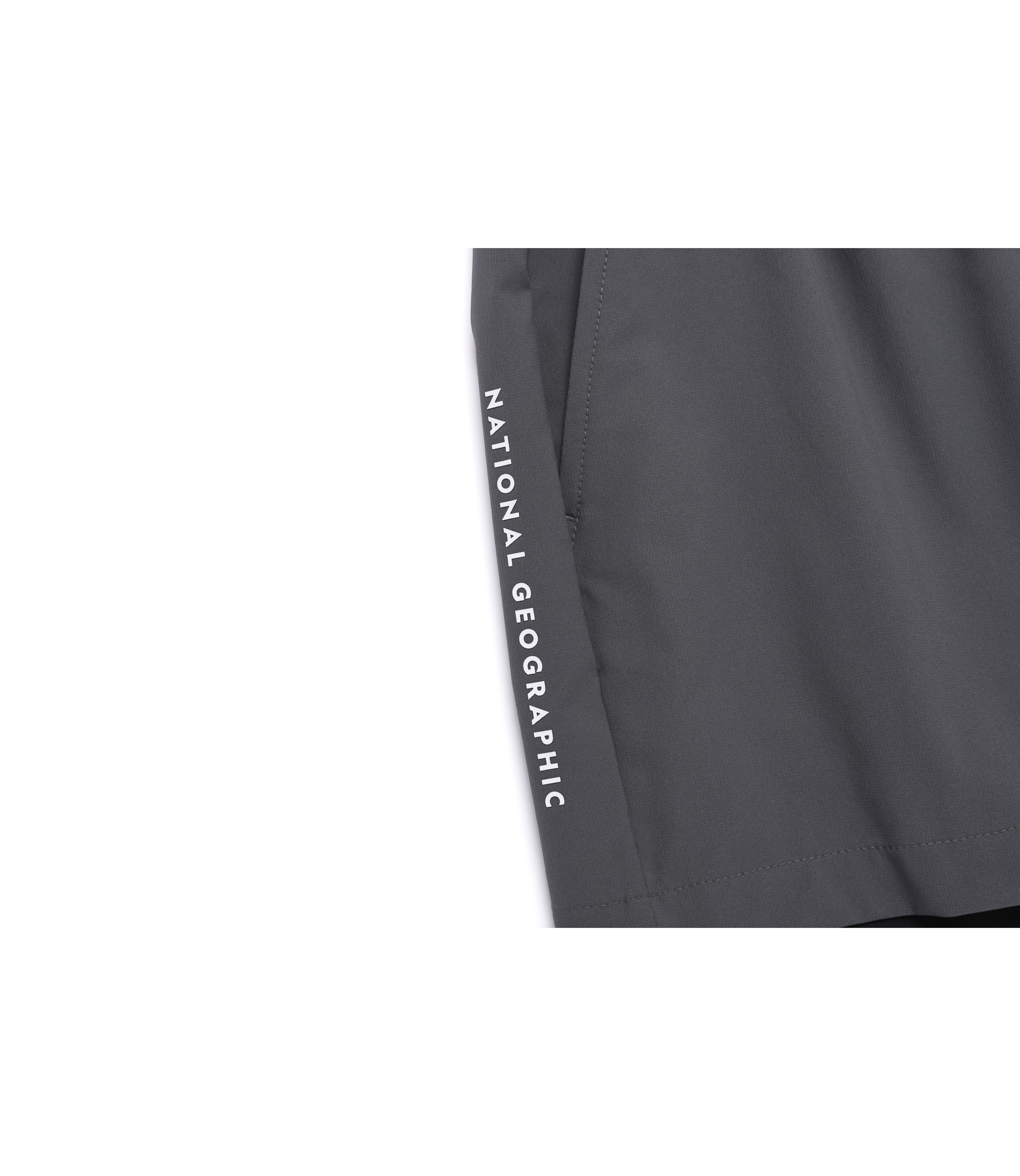 Womens Hot Summer Mid-Length Leggings Shorts<br>IRON GREY