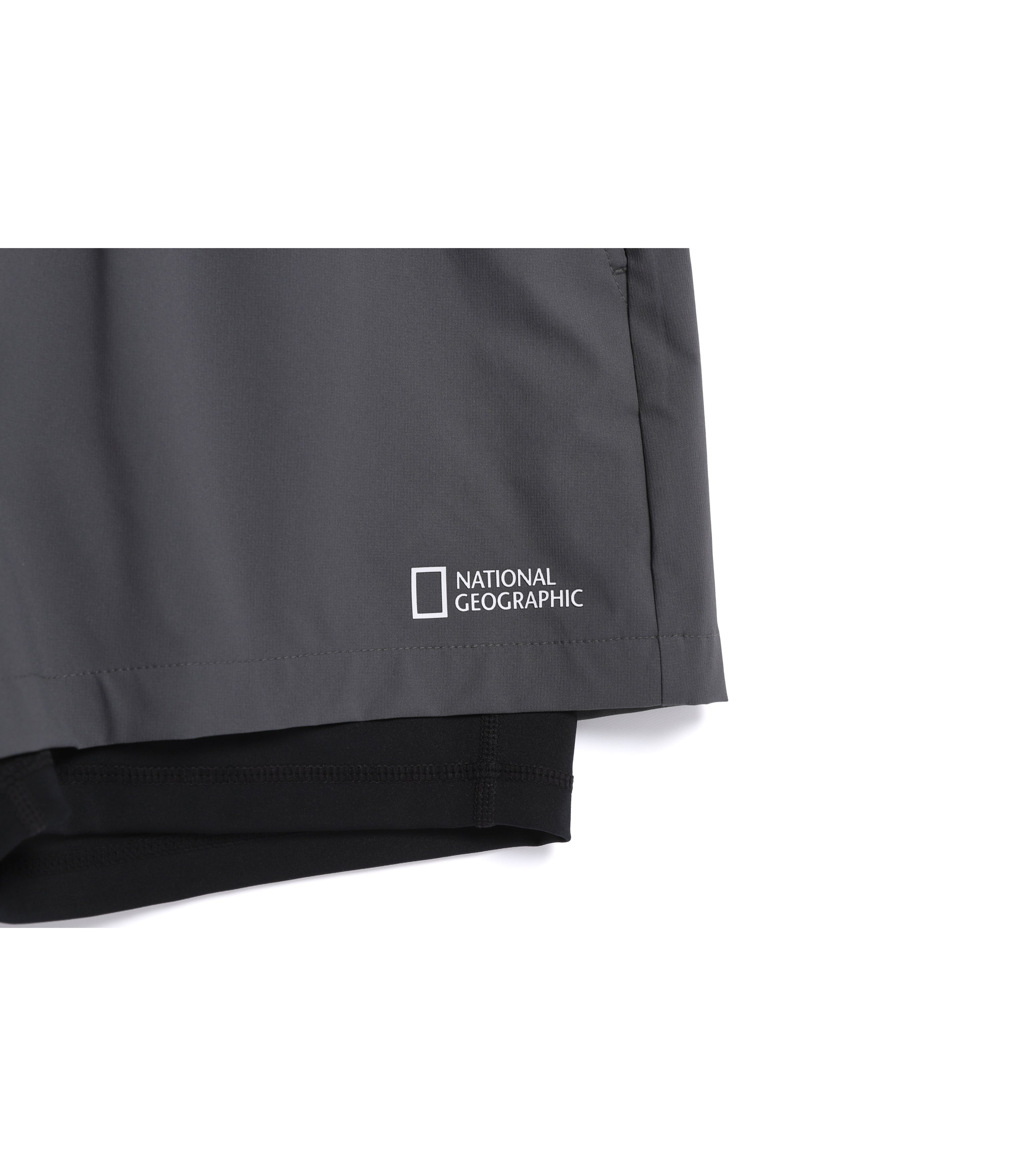 Womens Hot Summer Mid-Length Leggings Shorts<br>IRON GREY