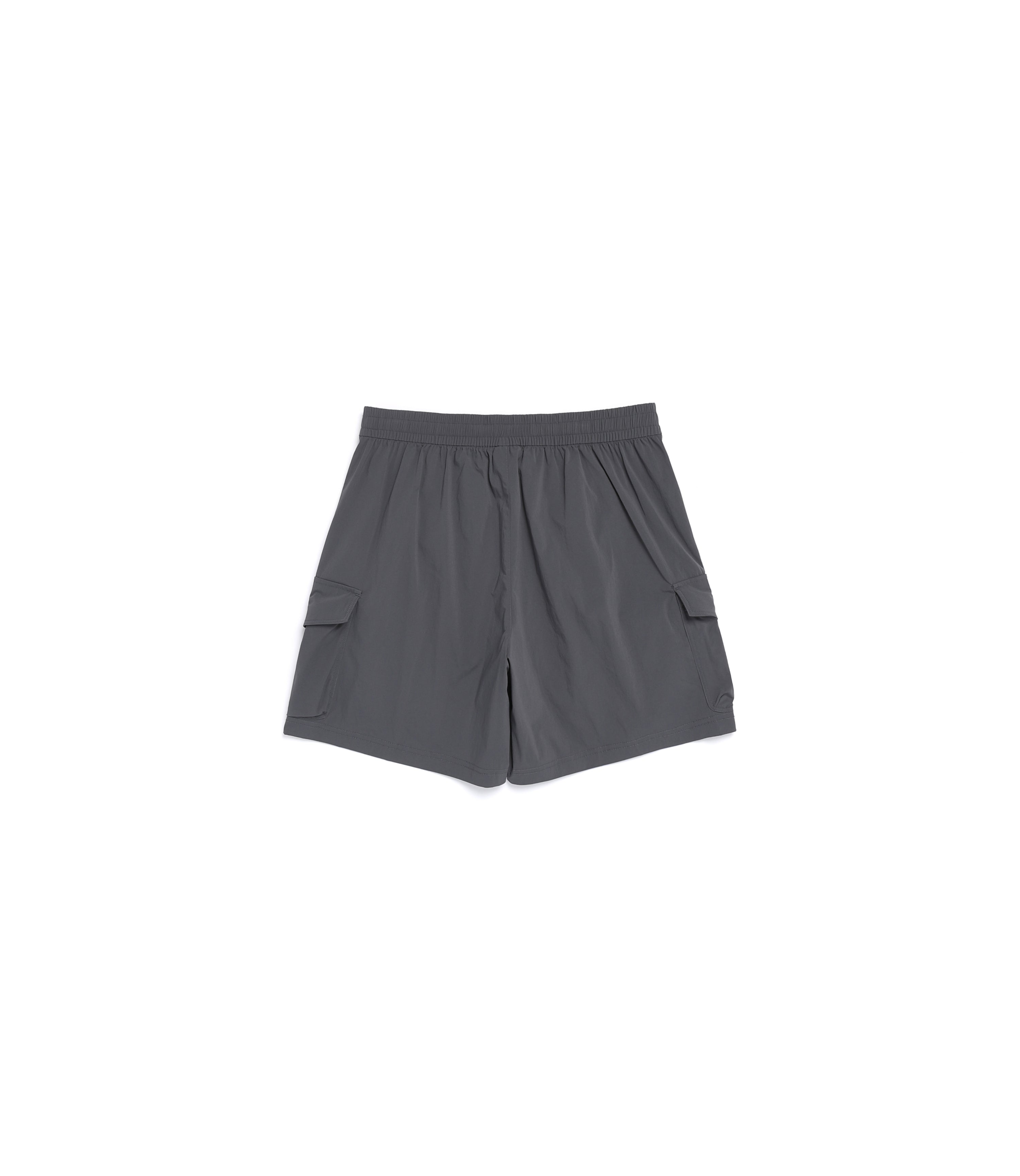 Women's FINET Cooling Stretch Mid-Length Cargo Shorts<br>IRON GREY