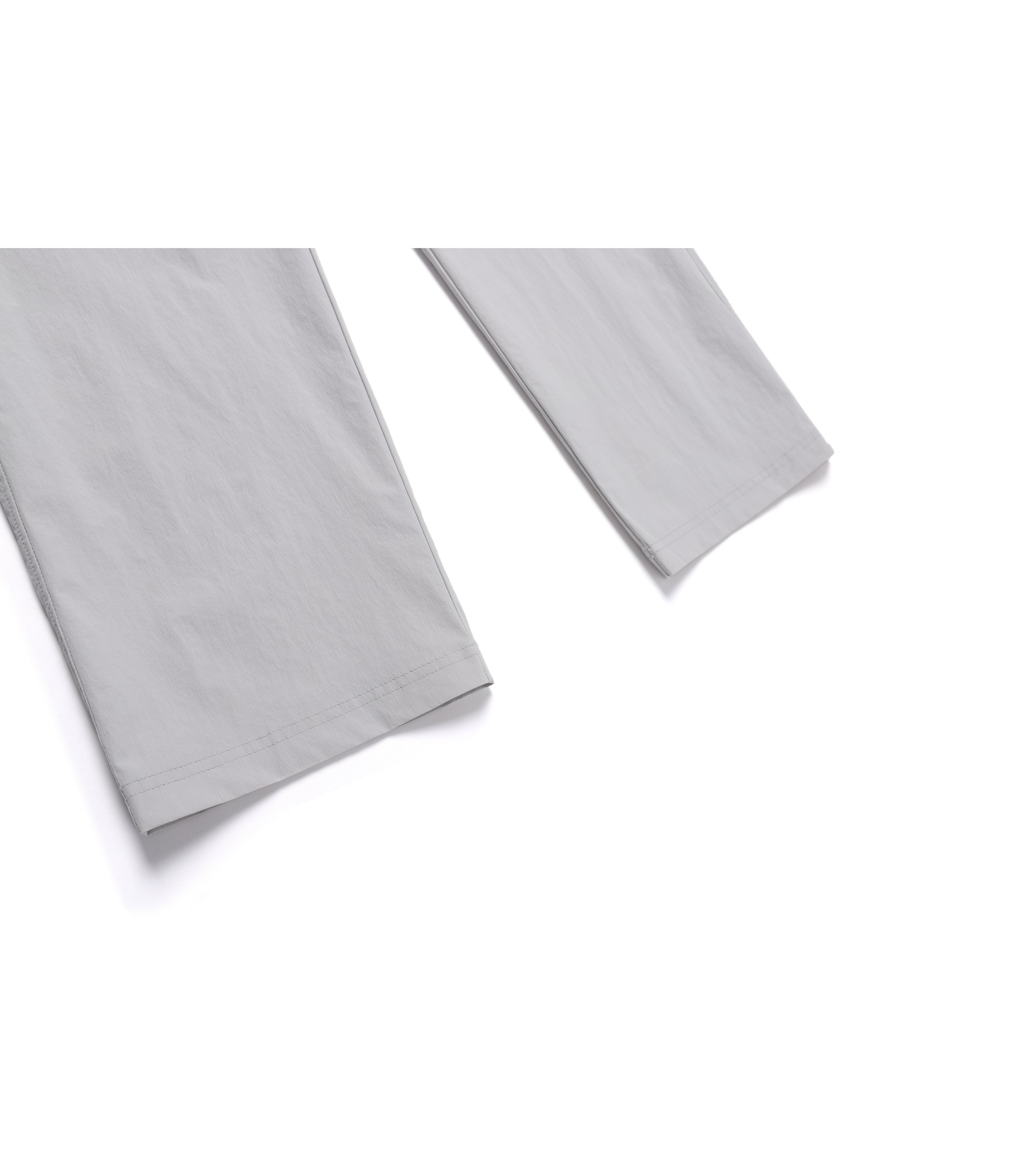Women's ADELIE Light Woven Stretch Straight Pants<br>SILVER GREY